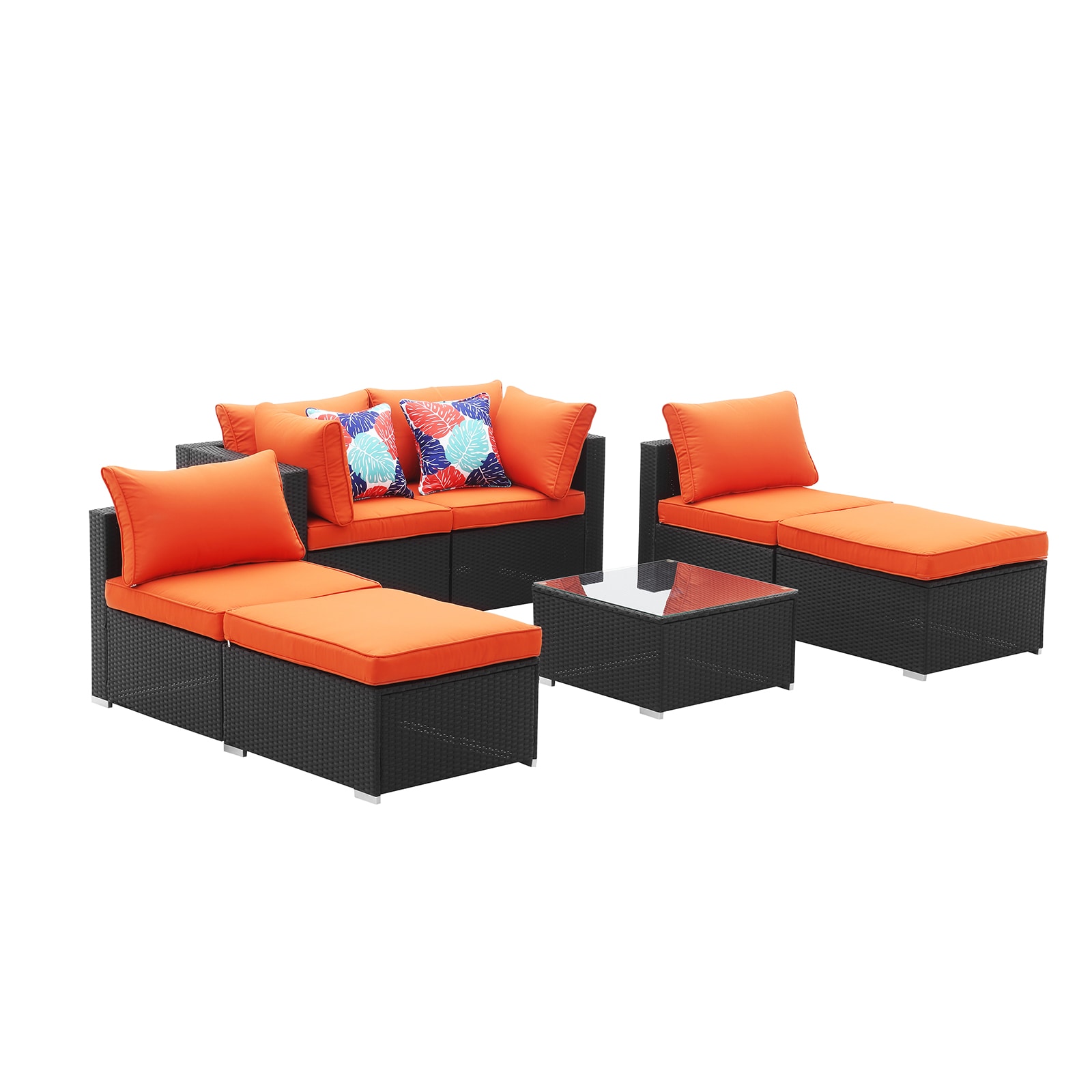 Flynama YH-CT-7-OR Patio-Conversation-Sets - View #7