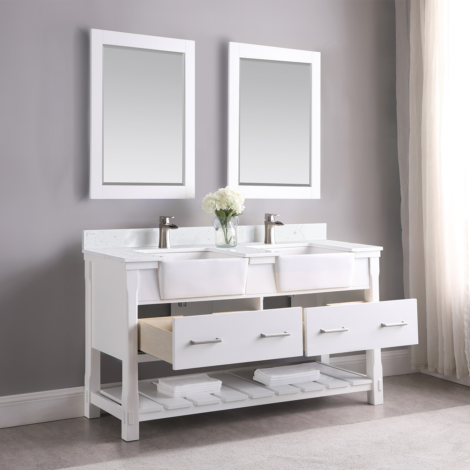 Altair 537060-WH-AW Bath-Vanity-Combo - View #7