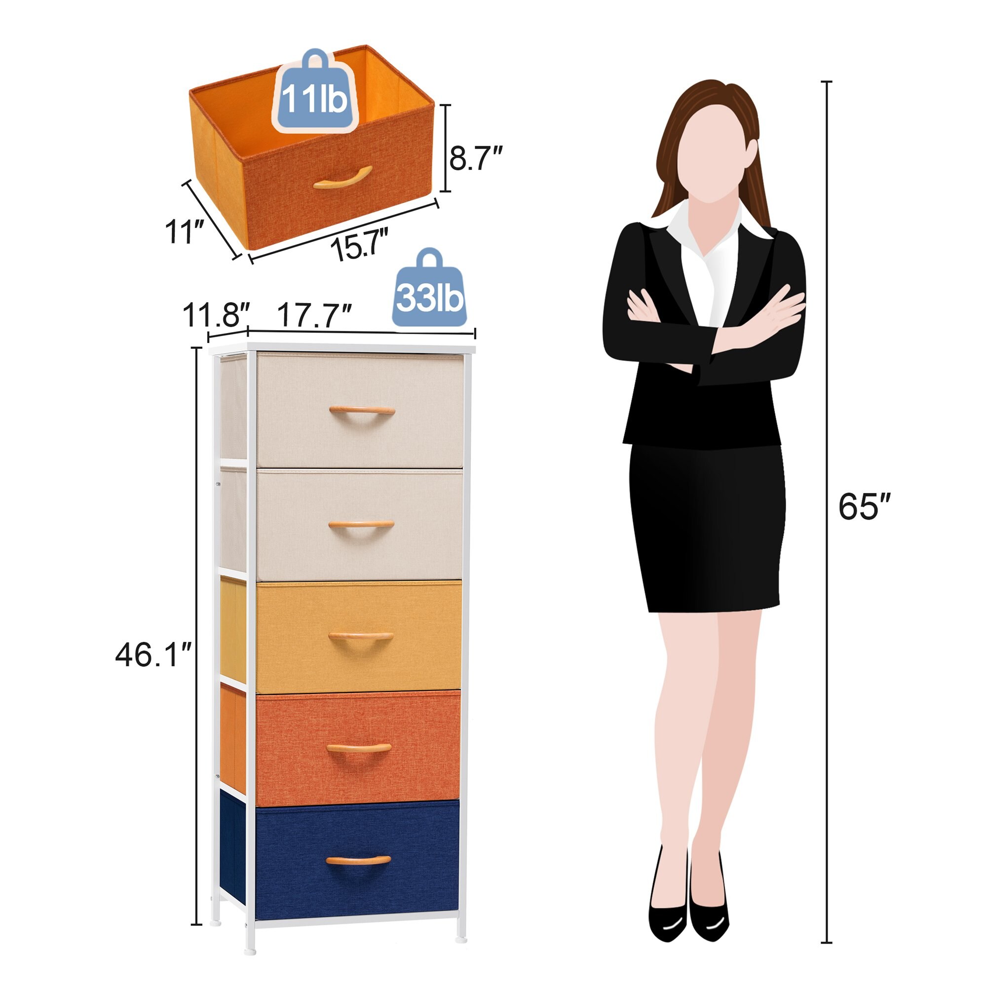 CloudFly CL-HD003YOB dressers - View #6