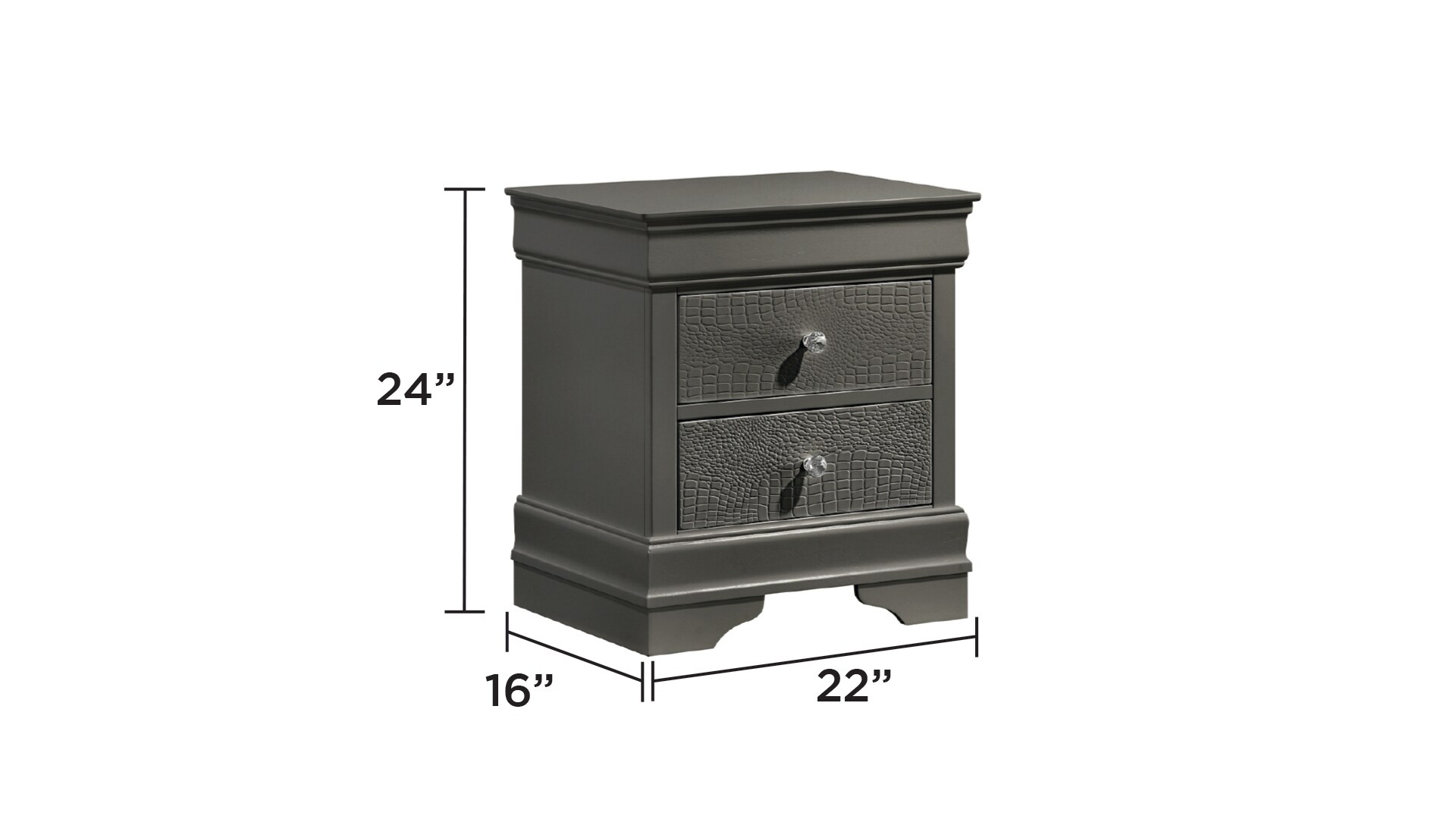GLANZEND 6514GFDLP nightstands - View #2