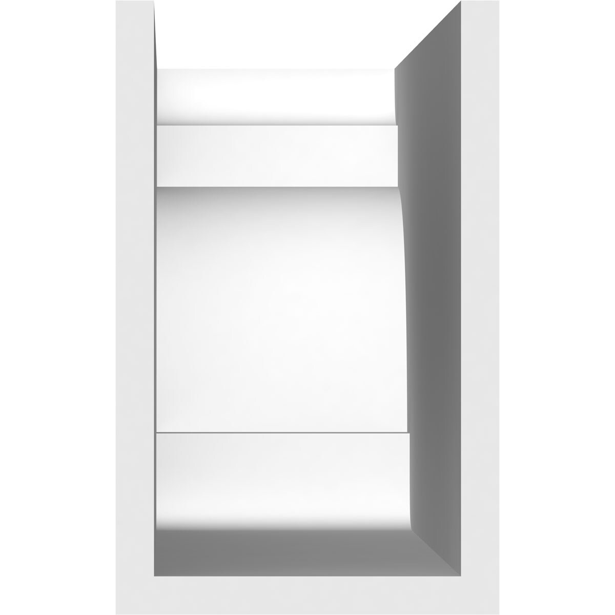 Ekena Millwork RFTP05X08X24NEB corbels - View #4