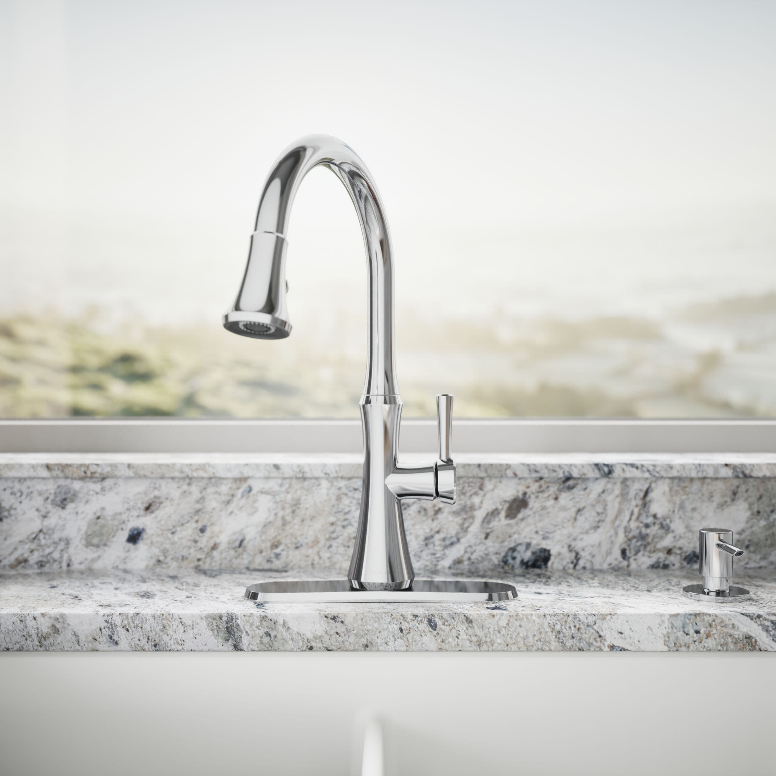 KOHLER R28706-SD-CP Kitchen-Faucets - View #5