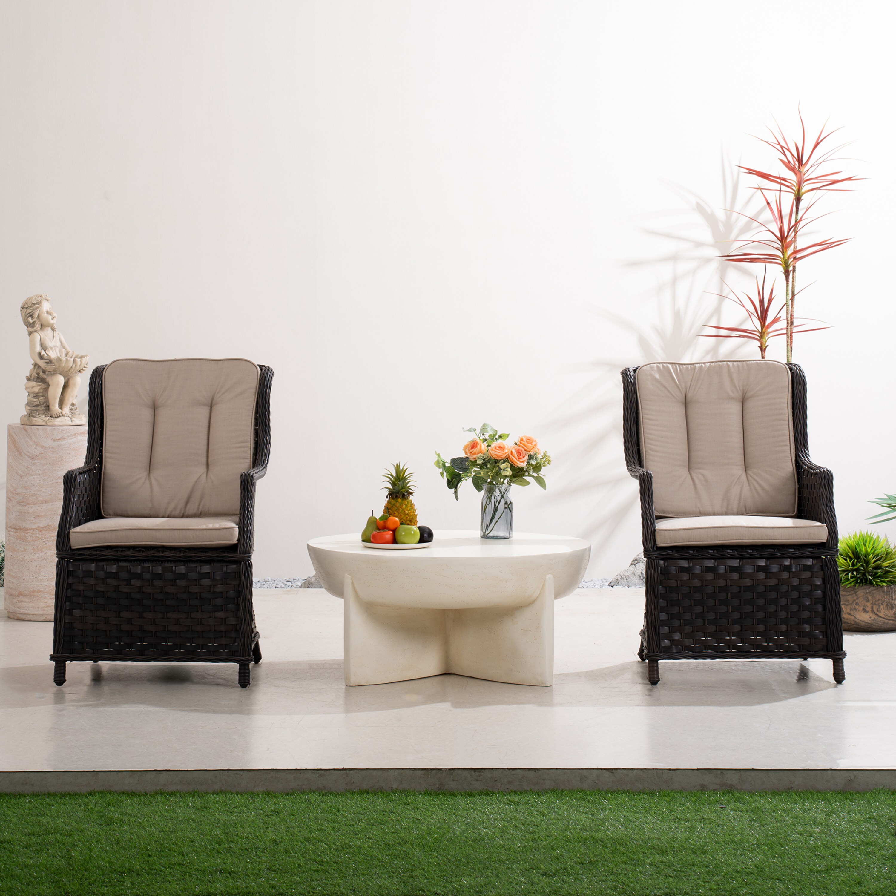 Direct Wicker DWT-152TABE&010BR Patio-Dining-Sets - View #8