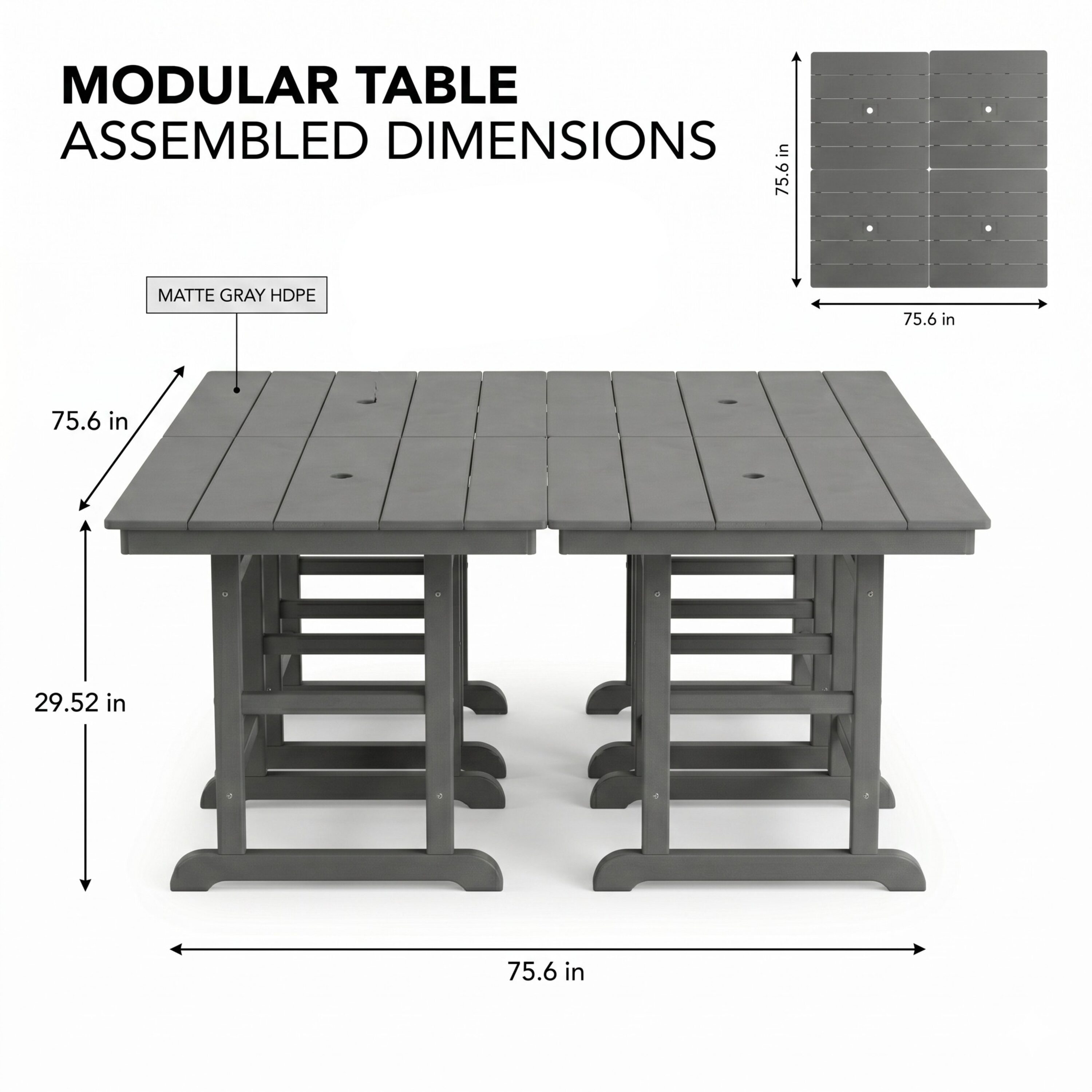 MiniEpic O-TCA-09 Patio-Tables - View #4