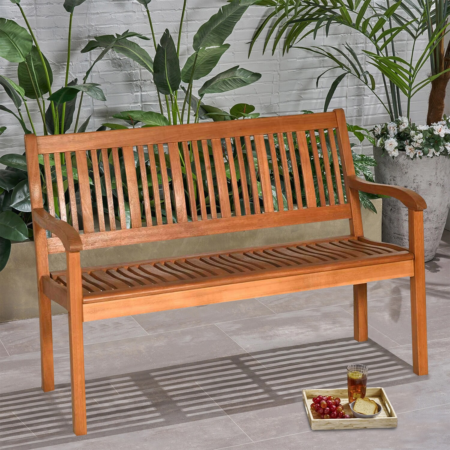 Eucalyptus garden online bench