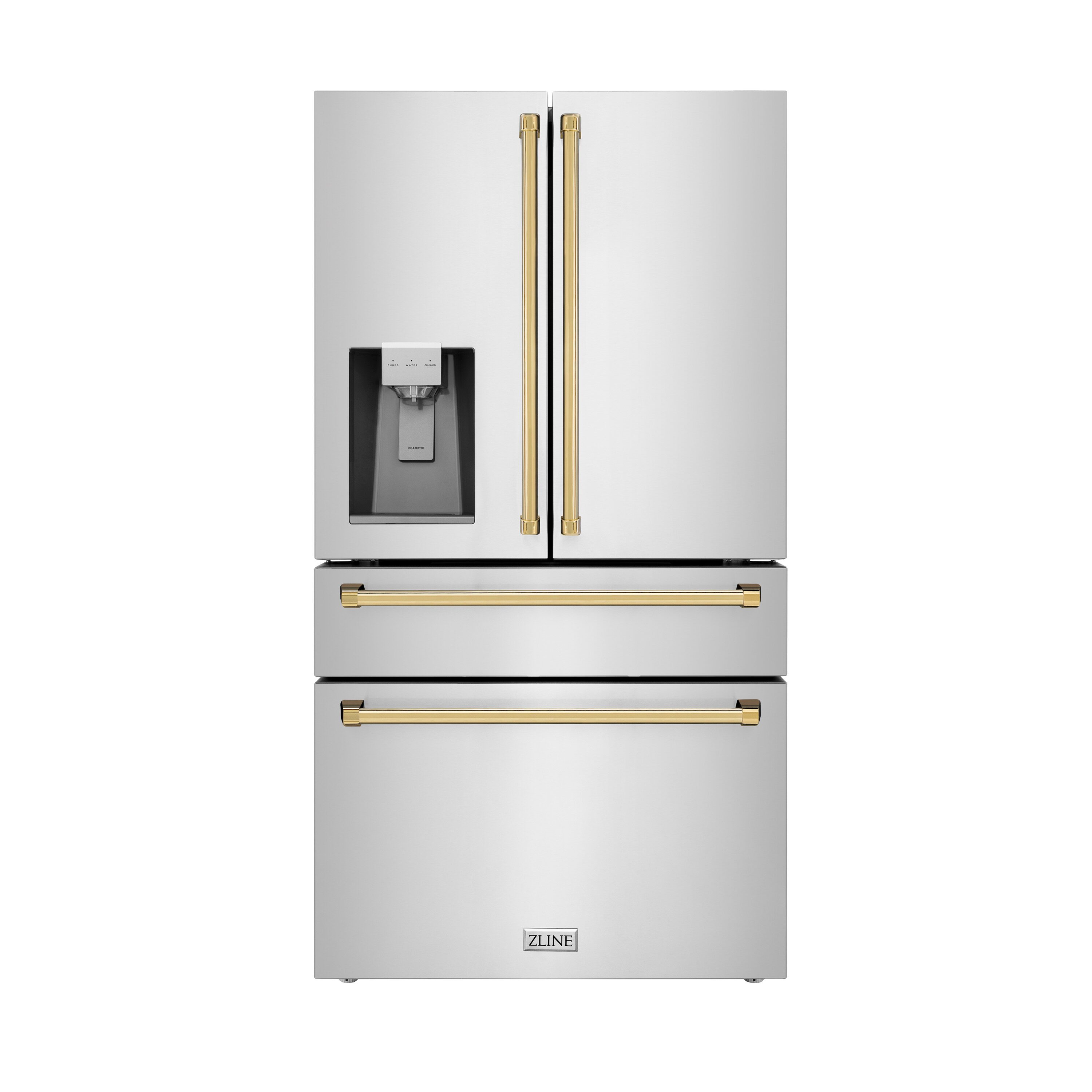 ZLINE KITCHEN & BATH RFMZ-W-36-G French-Door-Refrigerators - View #3