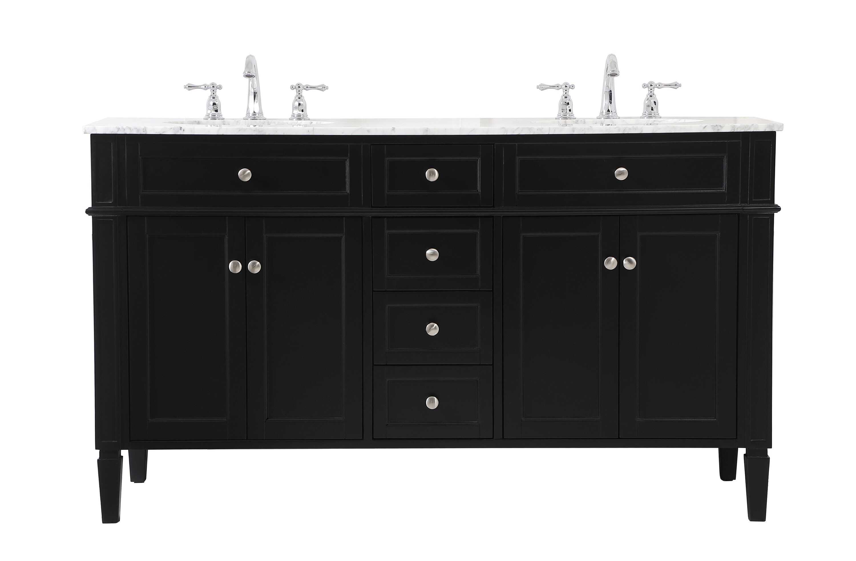 Elegant Decor HF37680DBK Bath-Vanity-Combo - View #2