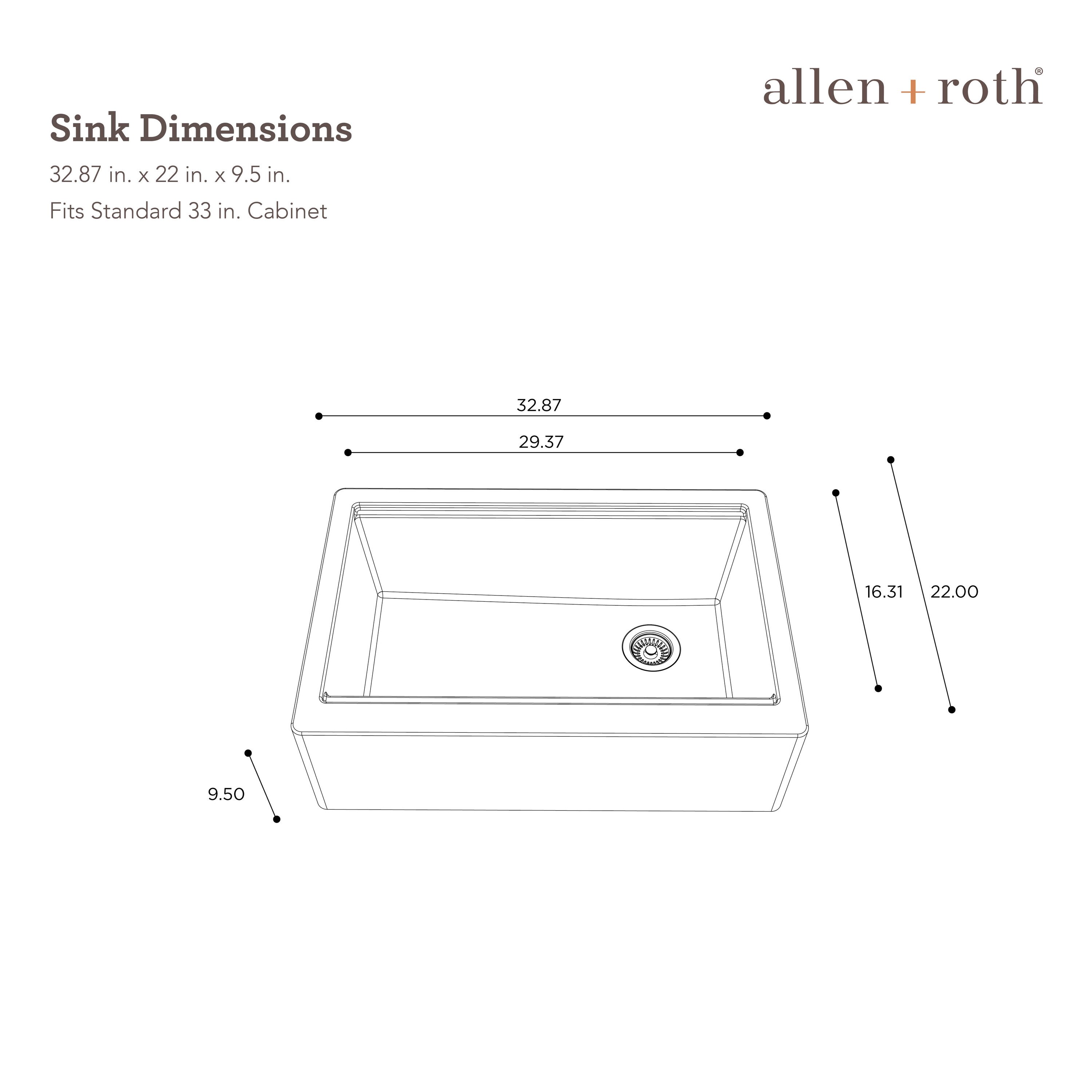 allen + roth MANN100LWS13 Kitchen-Sinks - View #9