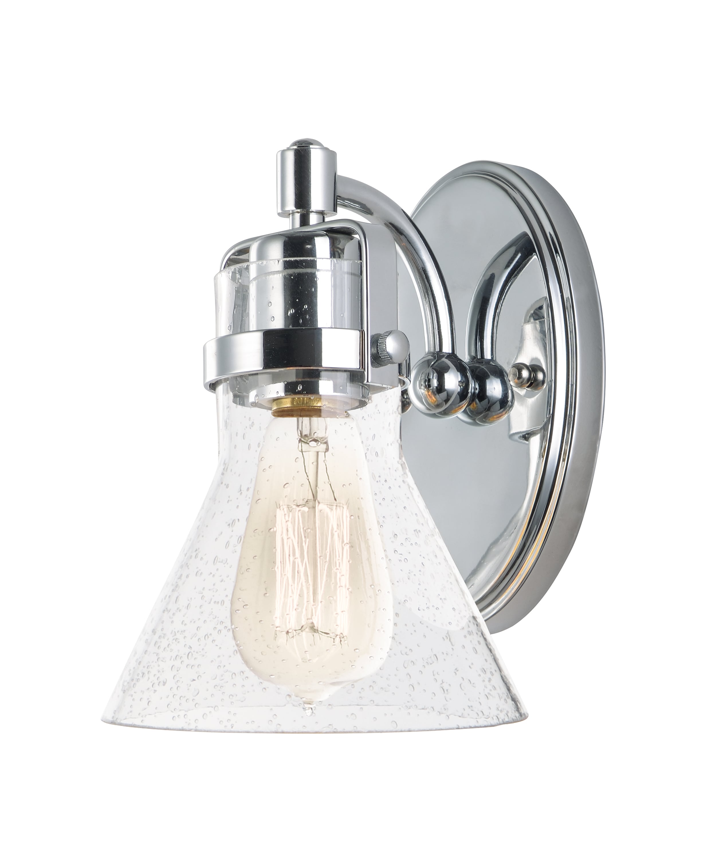 Maxim Lighting 26111CDPC Seafarer 6-in W 1 -Light Polished Chrome Coastal Wall Sconce