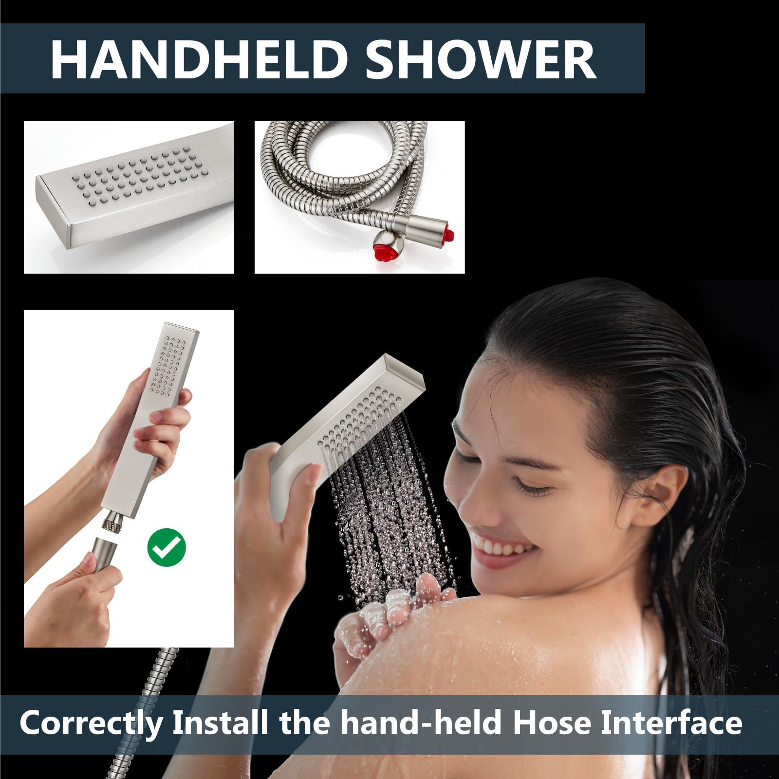 Afoxsos LAF0115S07 Showerhead-Bar-Panels - View #4