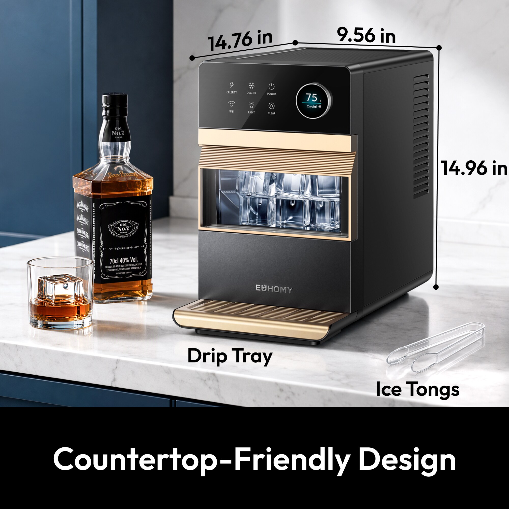 Euhomy IM032-CGB-E-LS-SC Ice-Makers - View #6