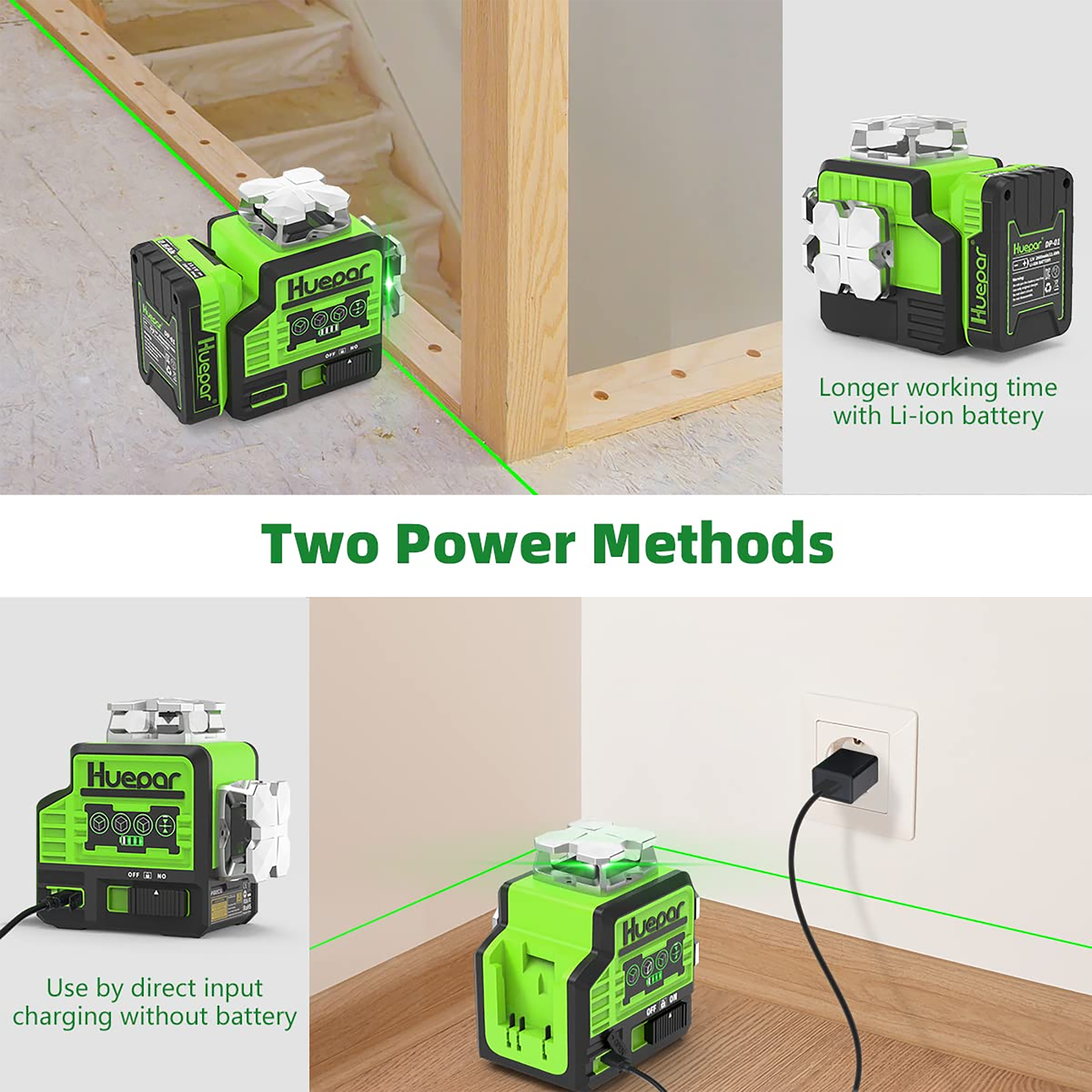 Huepar P02CG Laser-Level - View #7
