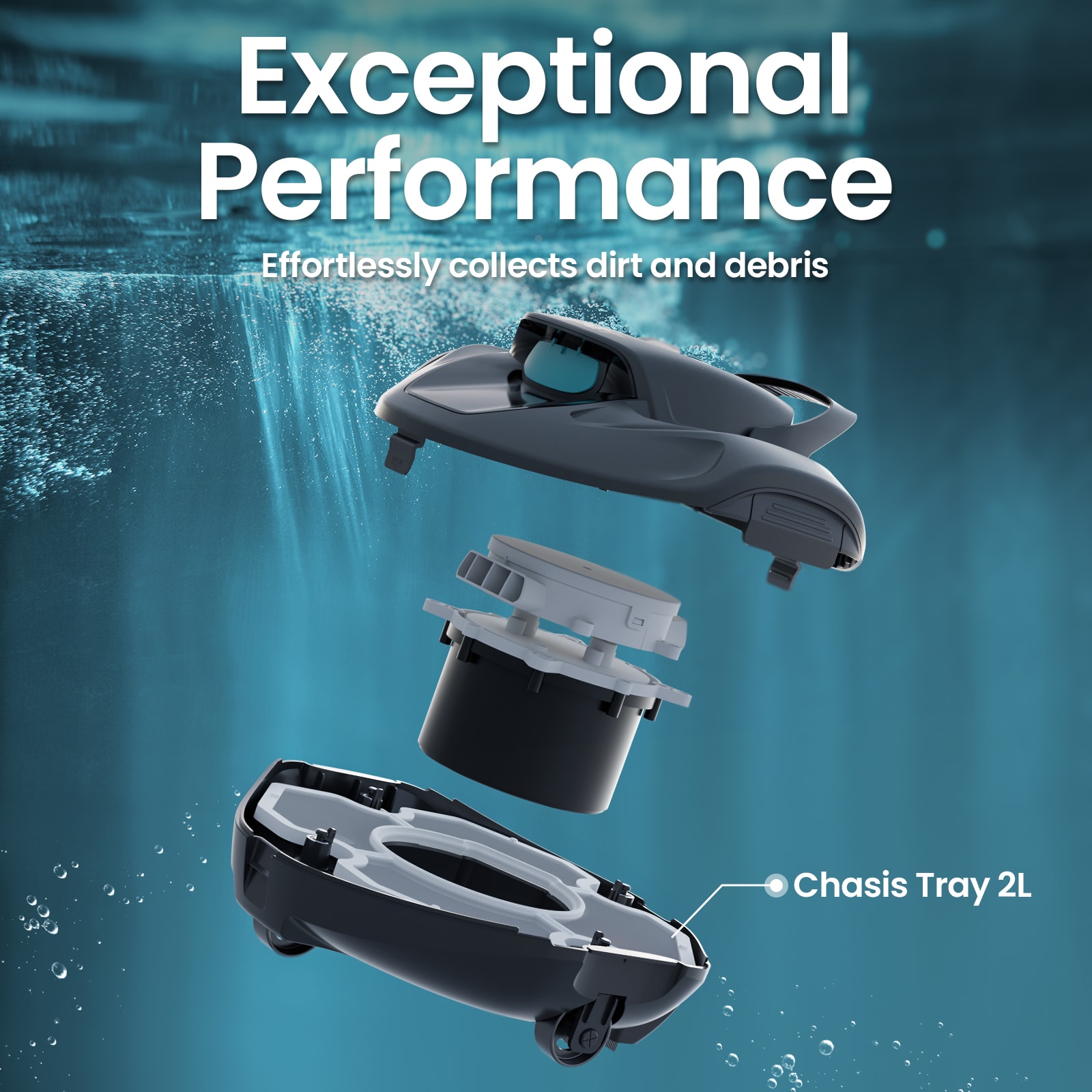Aiper SCUBA 800W Pool-Vacuums - View #3