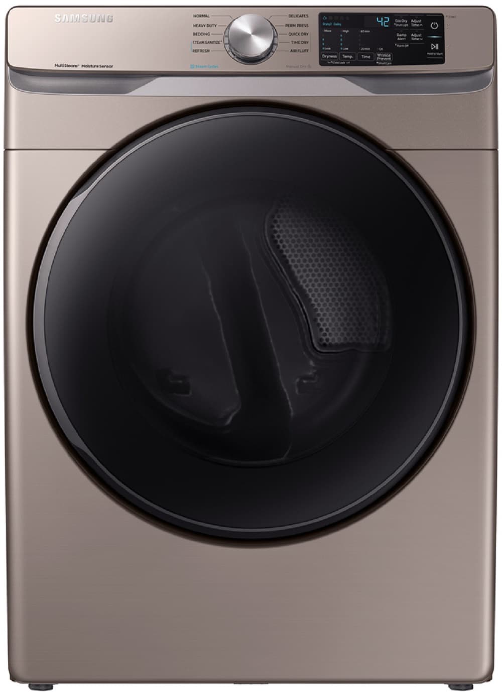 Samsung SAWADRGC61002 Side-by-Side on Pedestals Washer & Dryer Set with  Front Load Washer and Gas Dryer in Champagne