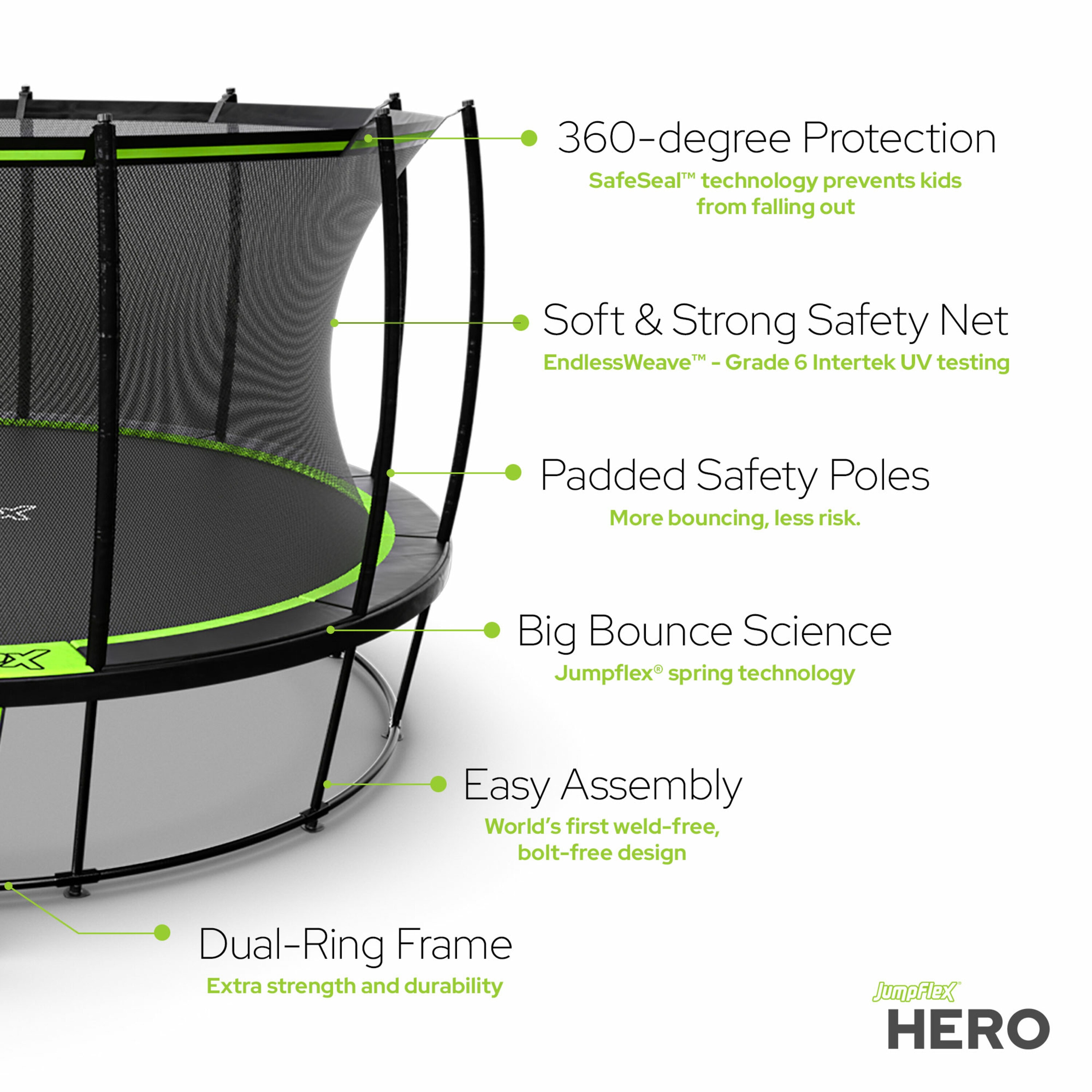 JumpFlex 325008 trampolines - View #2