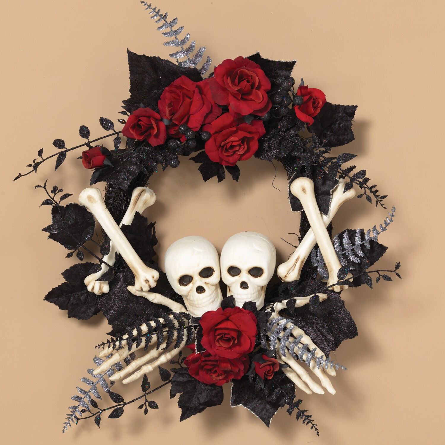 Gerson International 2550230EC Artificial-Halloween-Wreaths - View #3