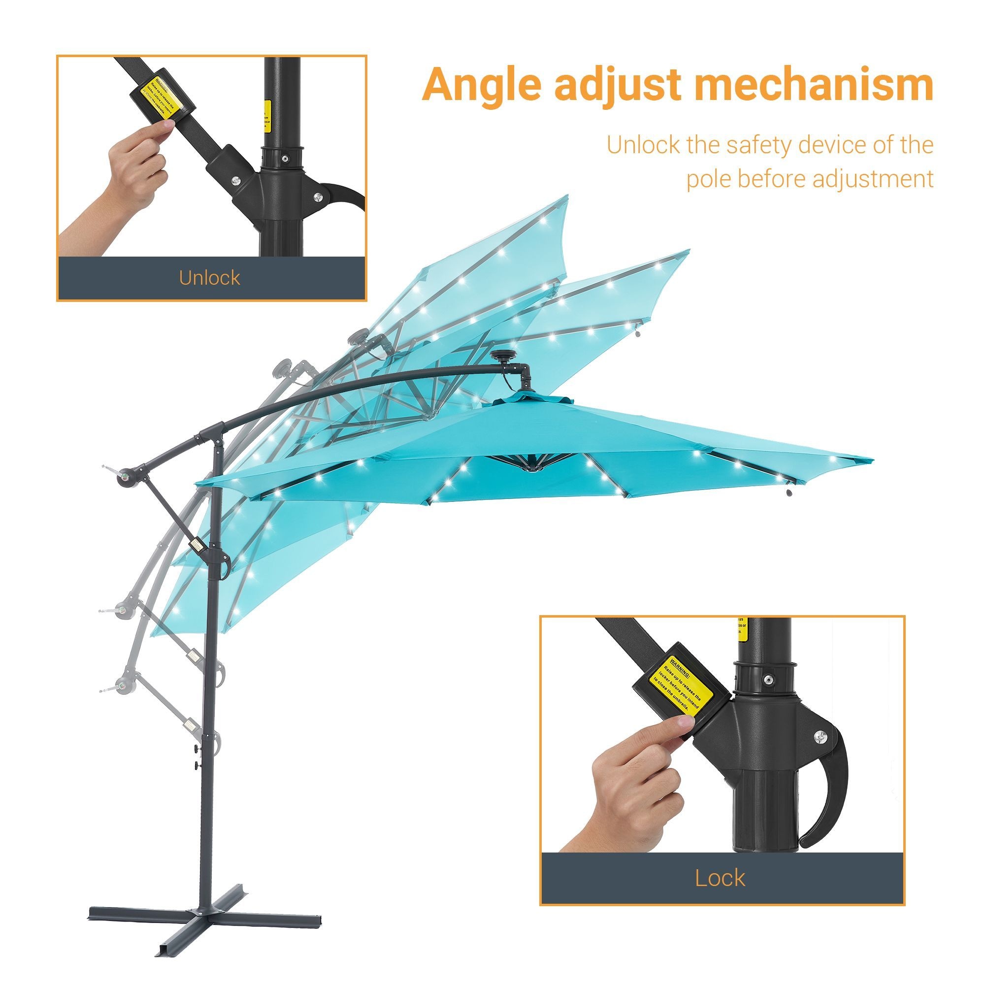 Sonkuki SD-R10Q-LED Umbrellas-2 - View #6