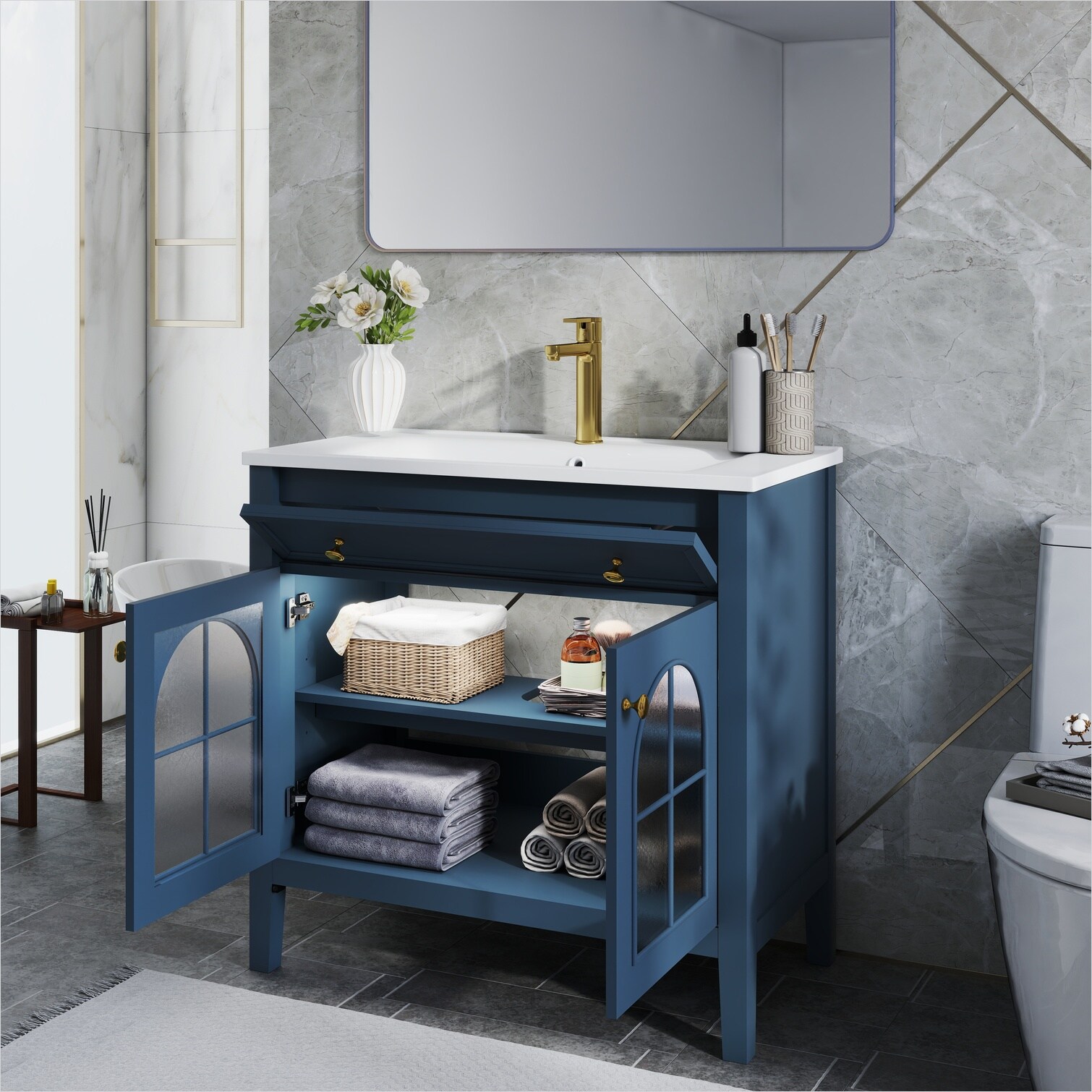 Naturefalls ADRXKOF80THR Bath-Vanity-Combo - View #4