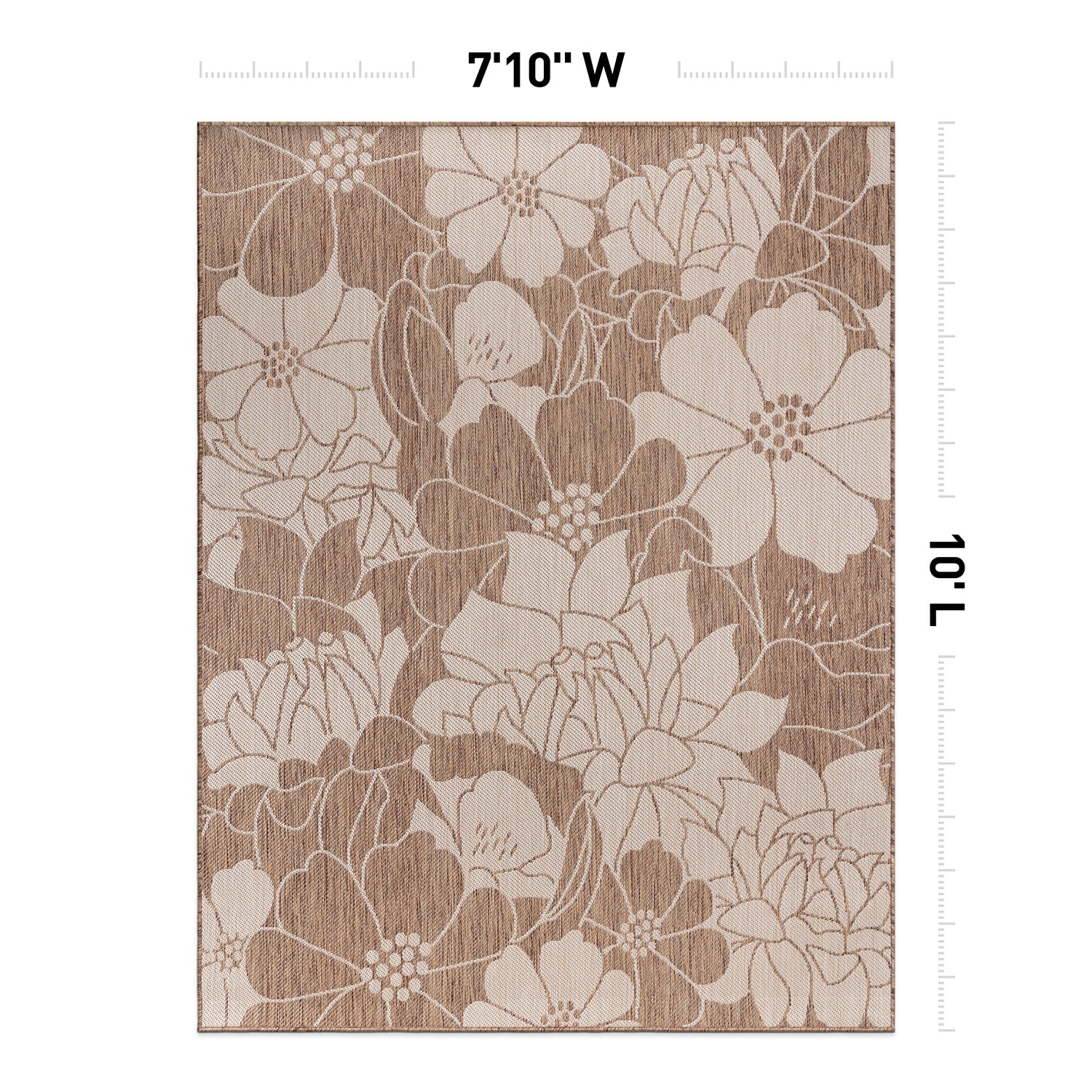 World Rug Gallery 115BROWN8X10 rugs - View #3