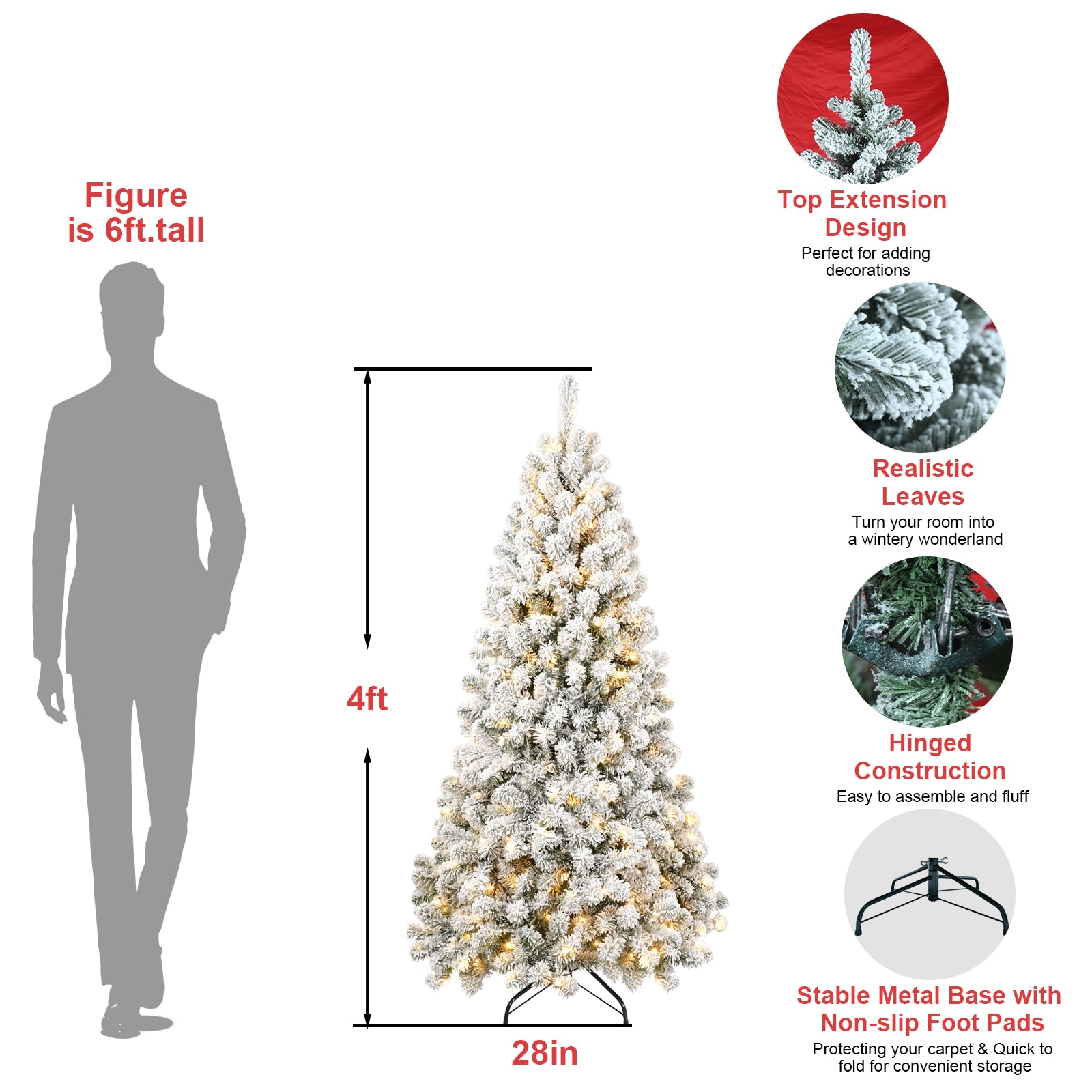 AAZJ JMR-307764AAF Artificial-Christmas-Trees - View #4