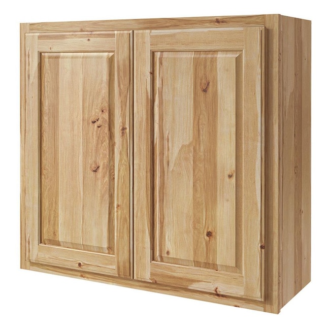 Diamond NOW Denver 33-in W x 30-in H x 12-in D Natural Door Wall Stock Cabinet Diamond NOW Denver 33-in W x 30-in H x 12-in D Natural Door Wall Stock Cabinet
