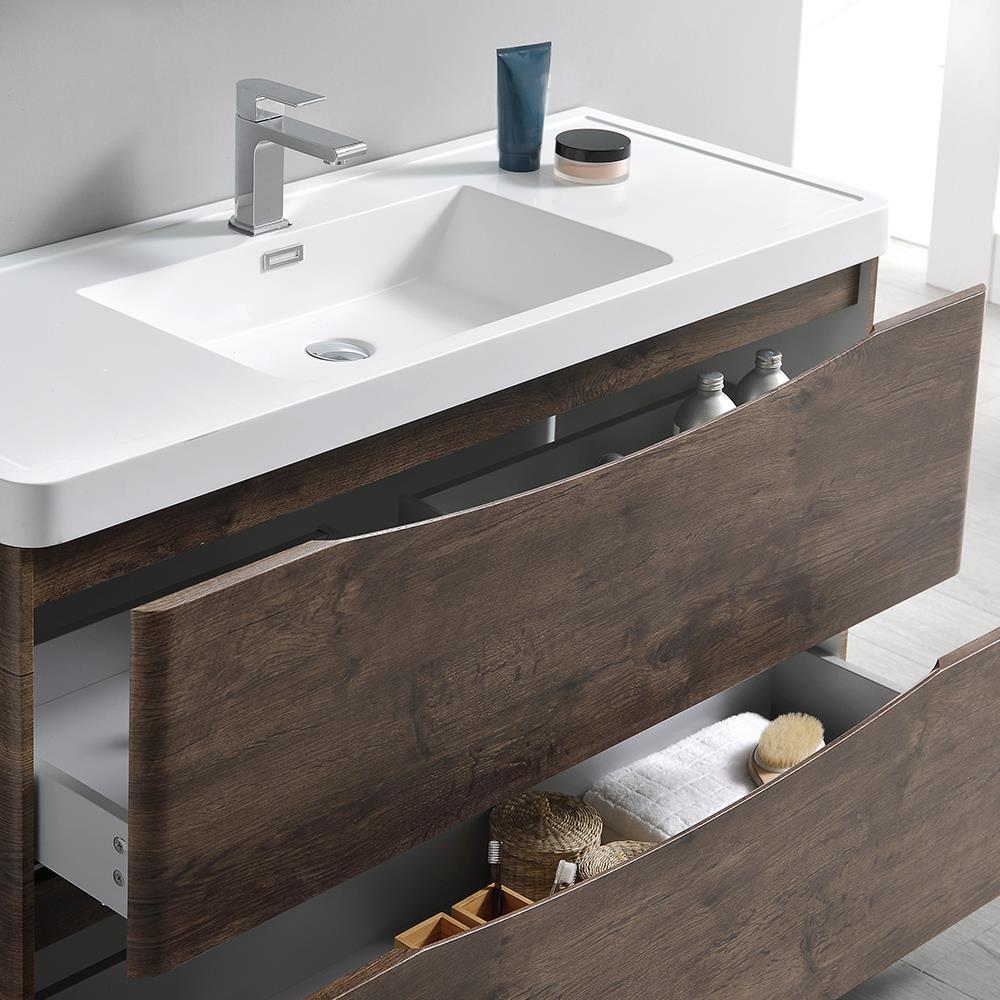 Fresca FCB9148RW-I Bath-Vanity-Combo - View #11