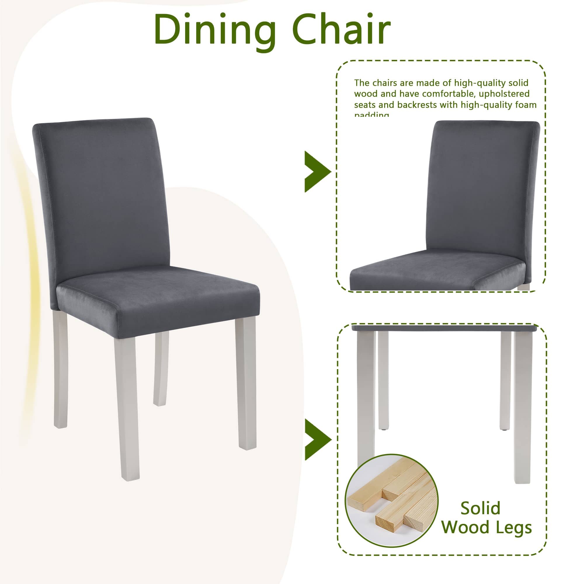Vynxaria LESX1283-DJCZ-TZ026 Dining-Sets - View #8