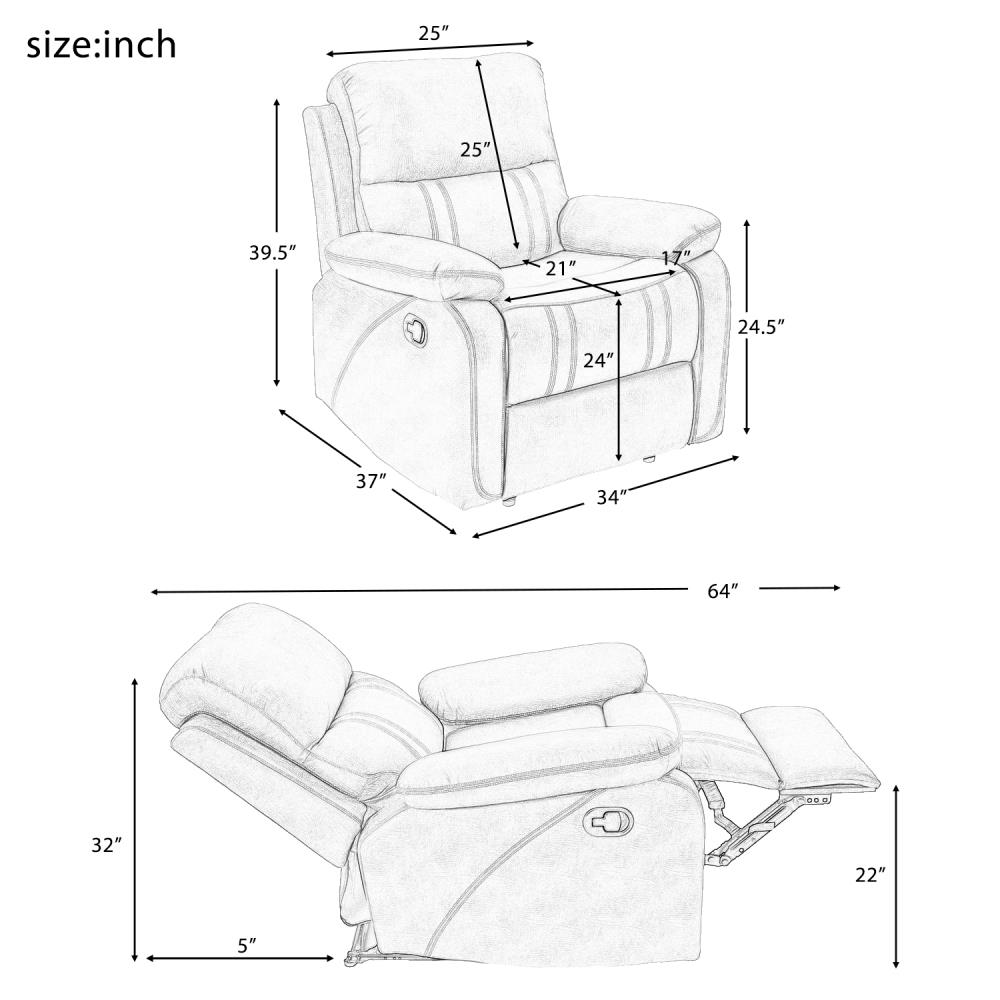  CLOR560DAA recliners - View #8
