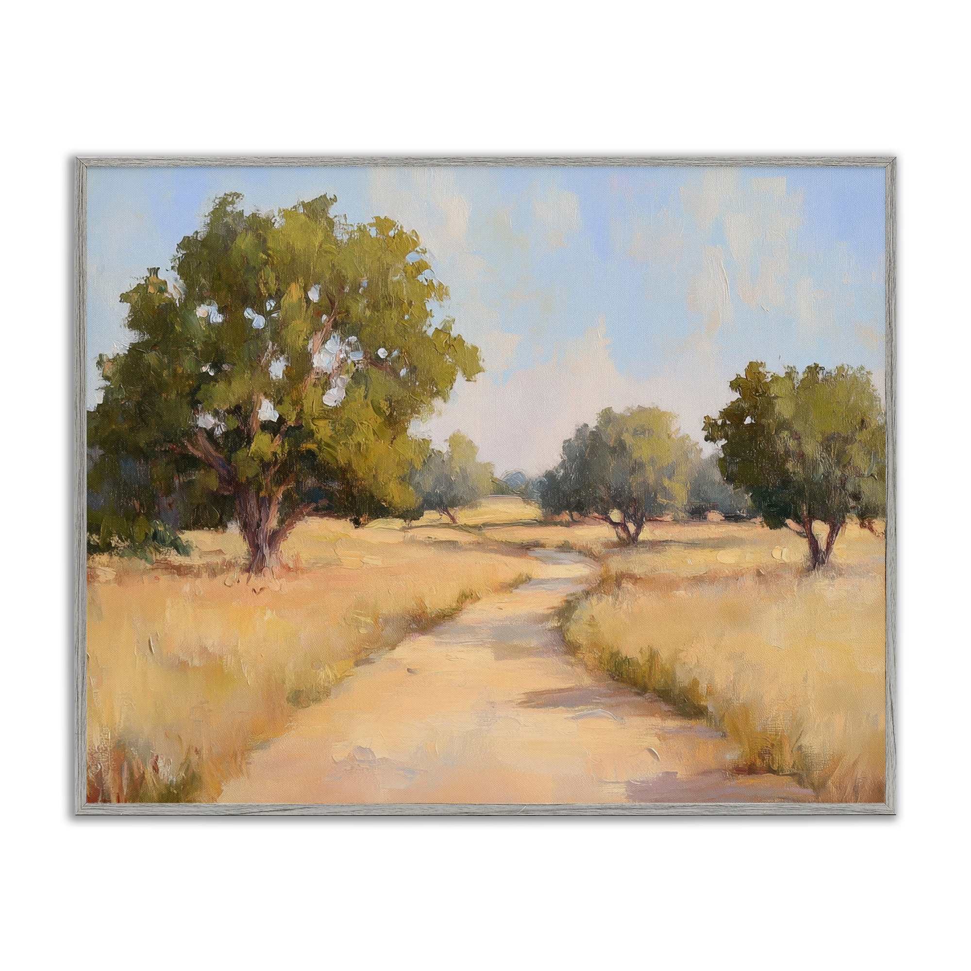 Stupell Industries BT-799-GFF-16X20 Getting Lost Natural Field Framed Giclee design by Petal Prints Design