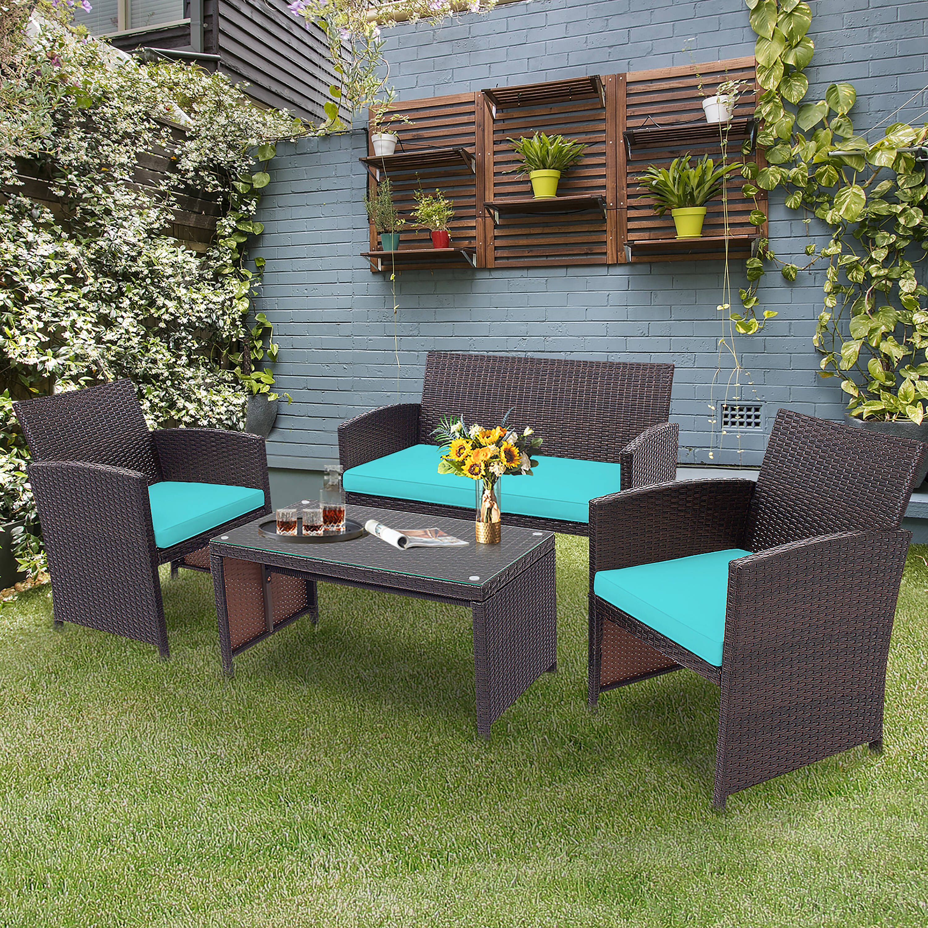 Costway HW67934TU Patio-Conversation-Sets - View #8