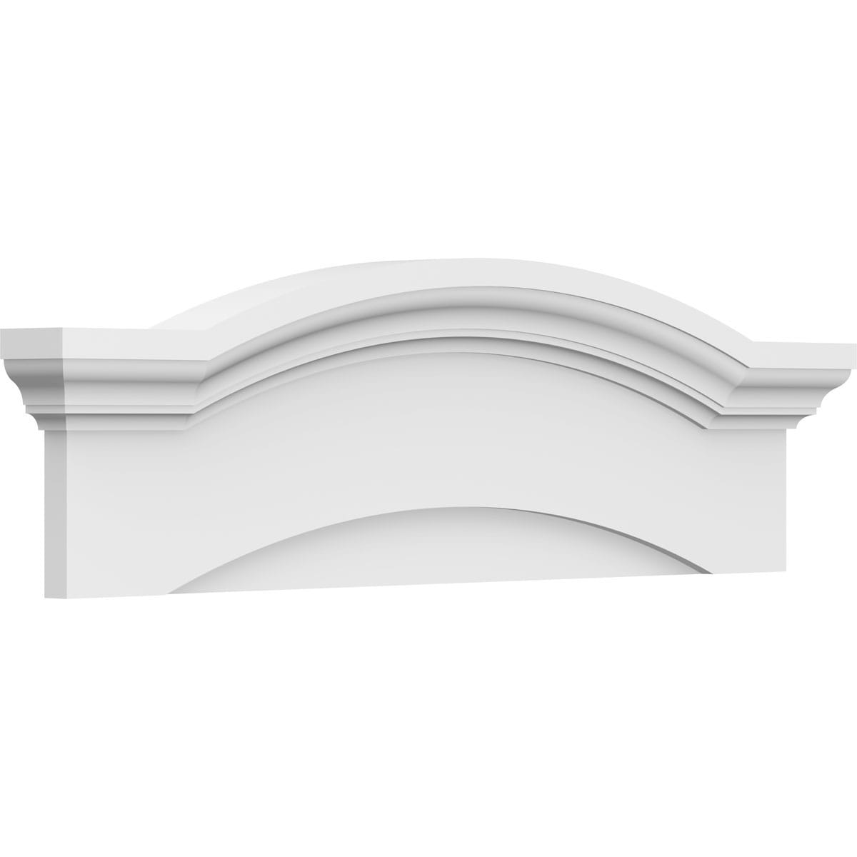 Ekena Millwork PEDP034X105EYE00 34-in W x 10.5-in L PVC Pediment