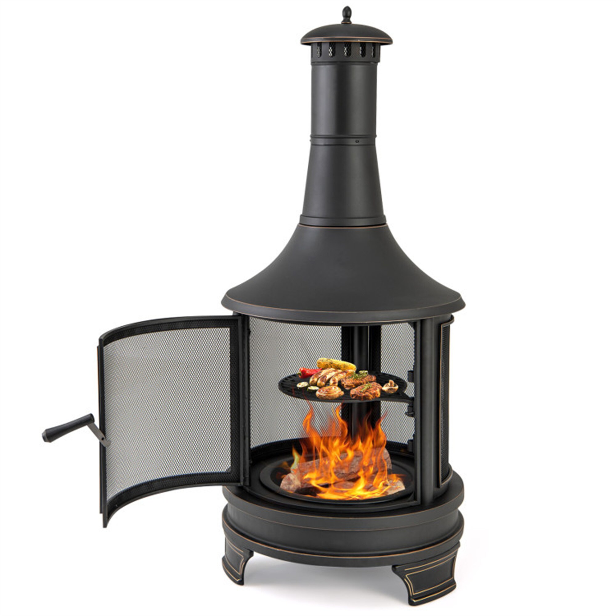 BABOOM BOM-P11851-CO Outdoor-Woodburning-Firepits - View #5