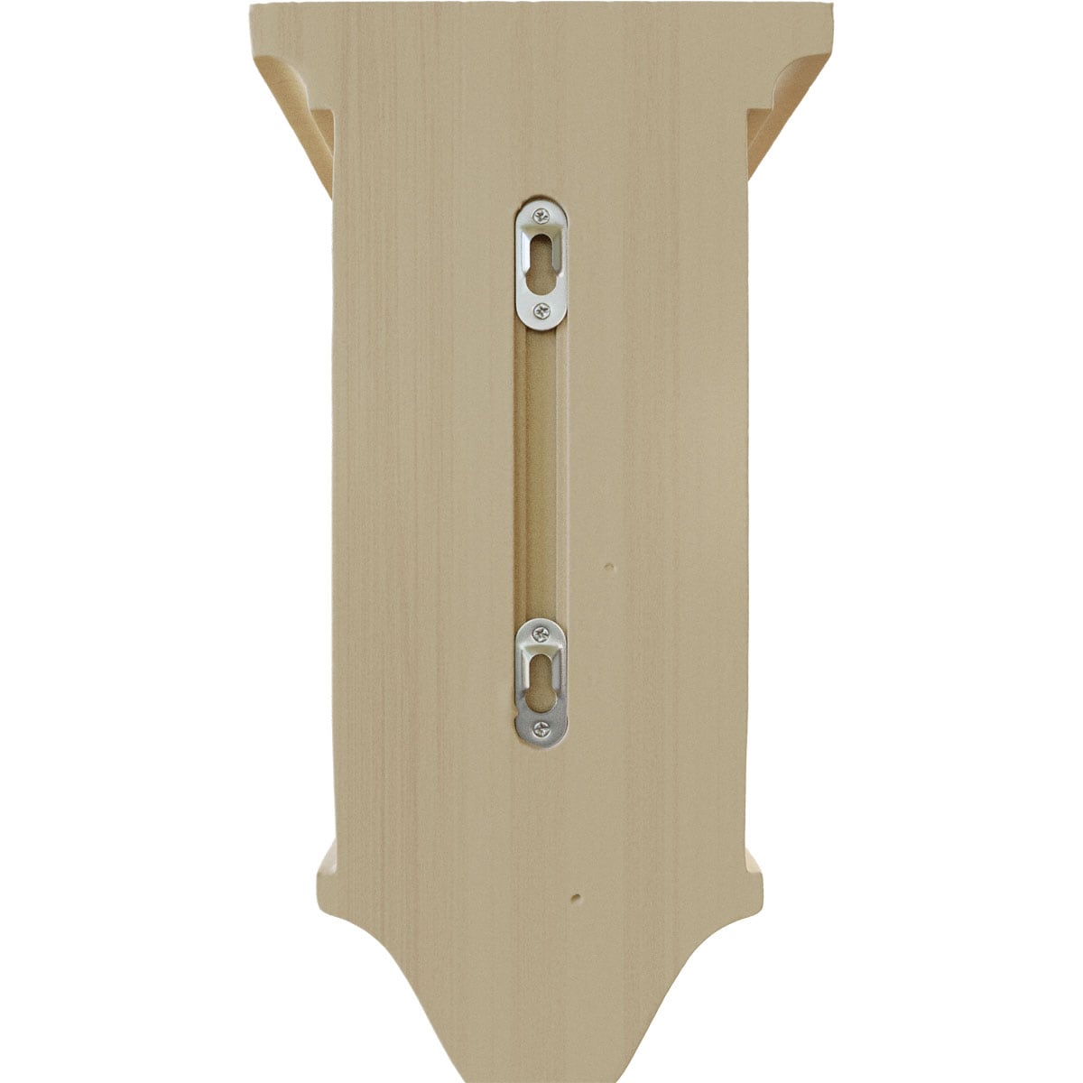 Unfinished Rubberwood Traditional 14" Corbel