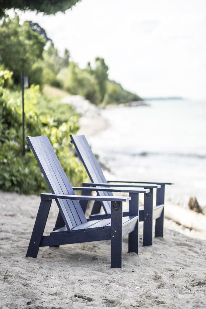 Capterra Casual Atlantic Navy Outdoor Small Rectangular Table