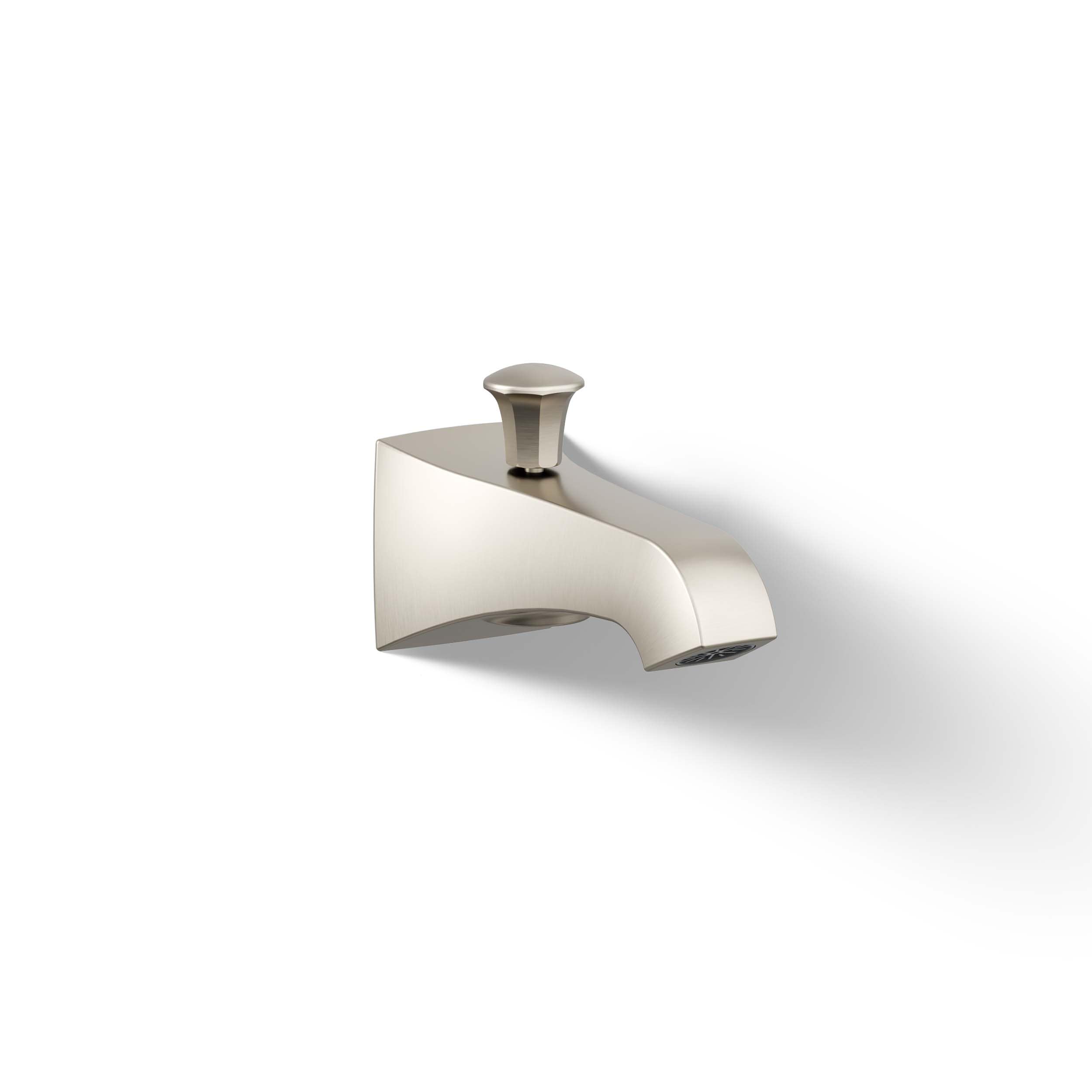 KOHLER 496-BN Memoirs Vibrant Brushed Nickel Wall-mount Universal Fit Bathtub Spout With Diverter