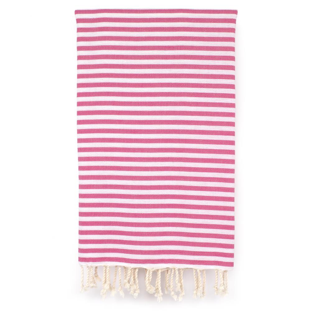 Linum Home Textiles Bubble Gum Pink Turkish Cotton Quick Dry Beach ...