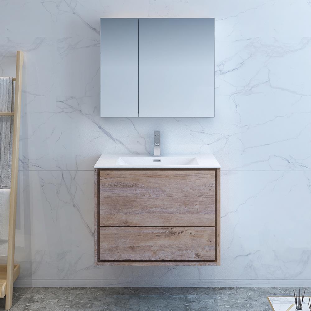 Fresca FVN9230RNW Bath-Vanity-Combo - View #2