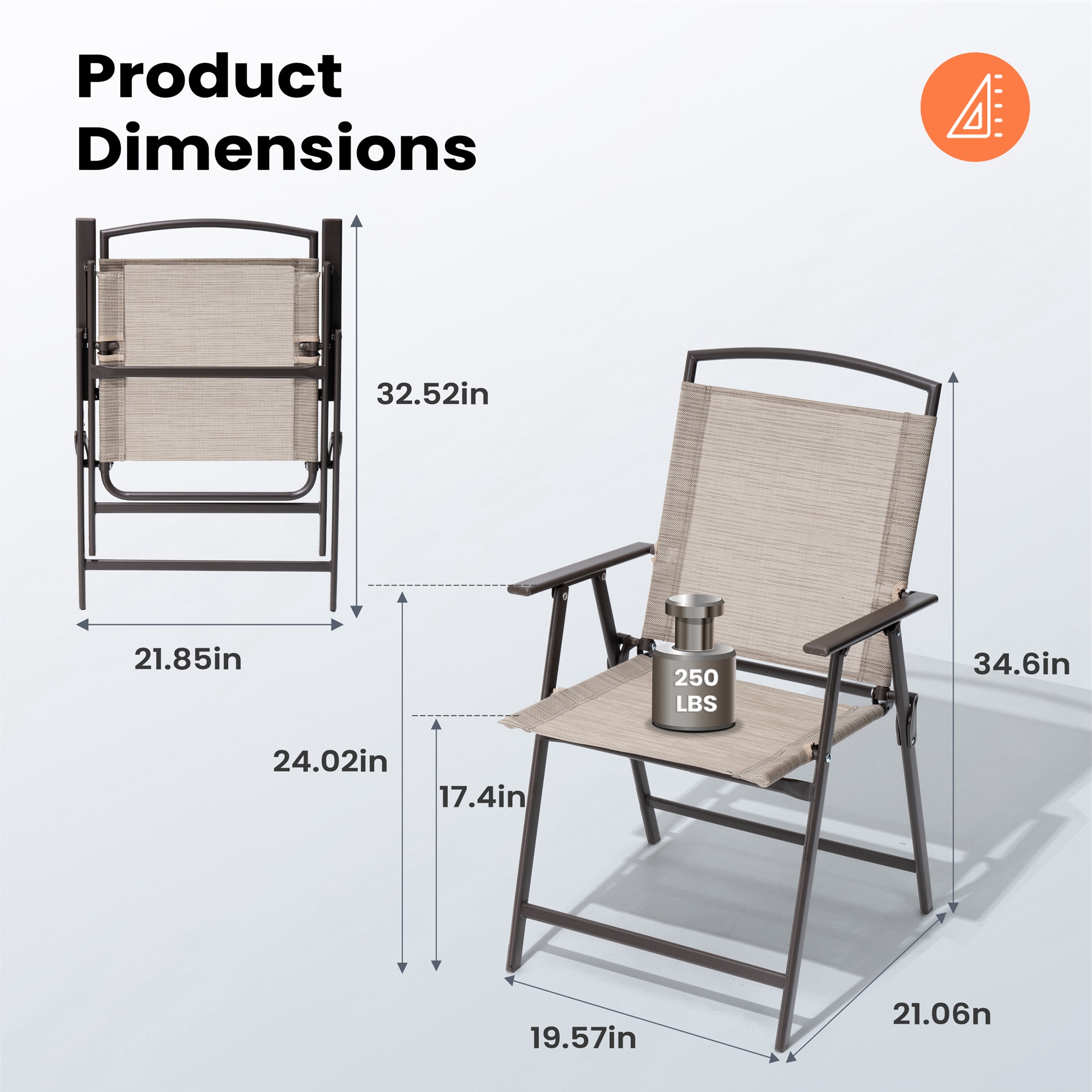 Pellebant ST25-DC002BEI Patio-Chairs - View #3