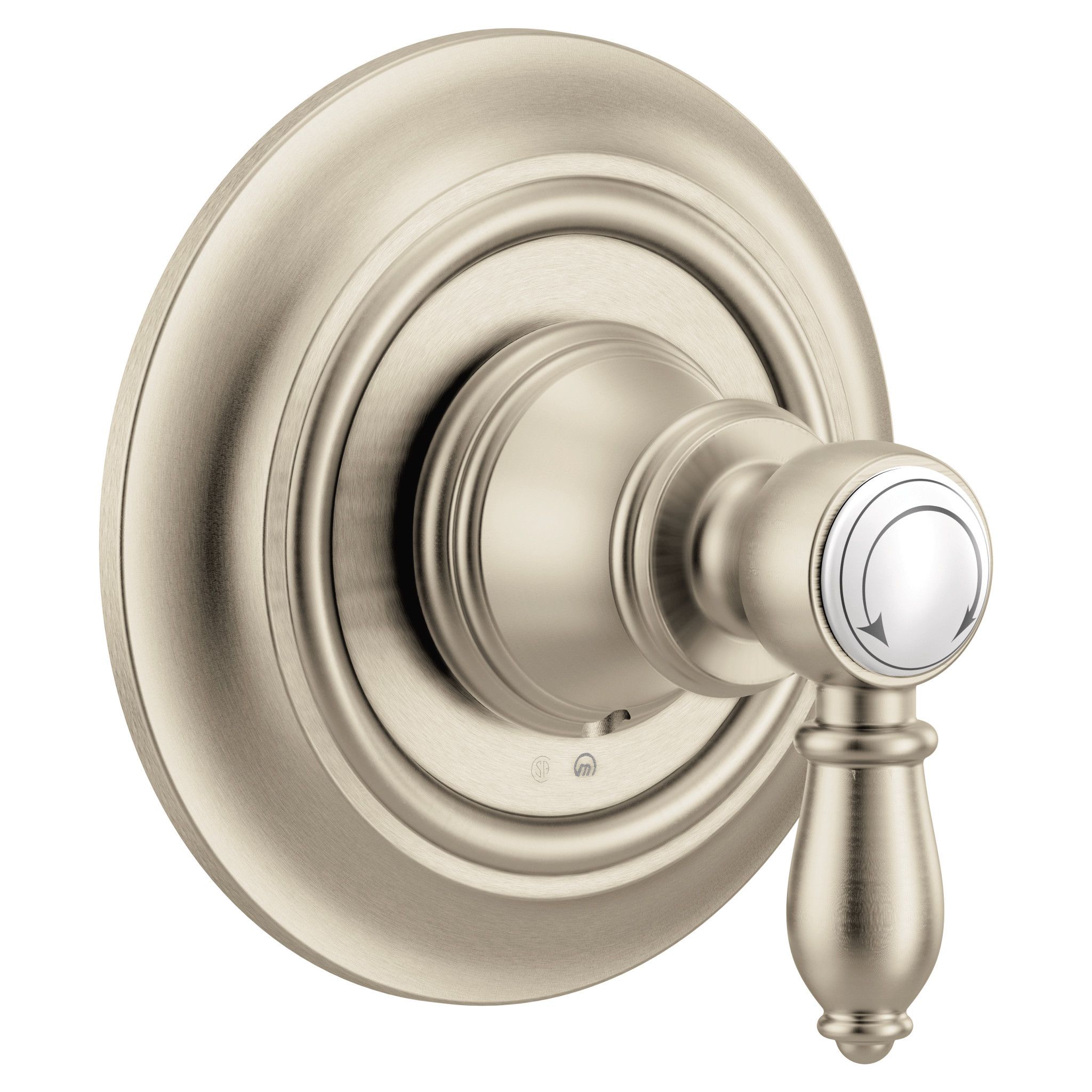 Moen Weymouth Brushed Nickel 1-handle Shower Faucet in the Shower ...