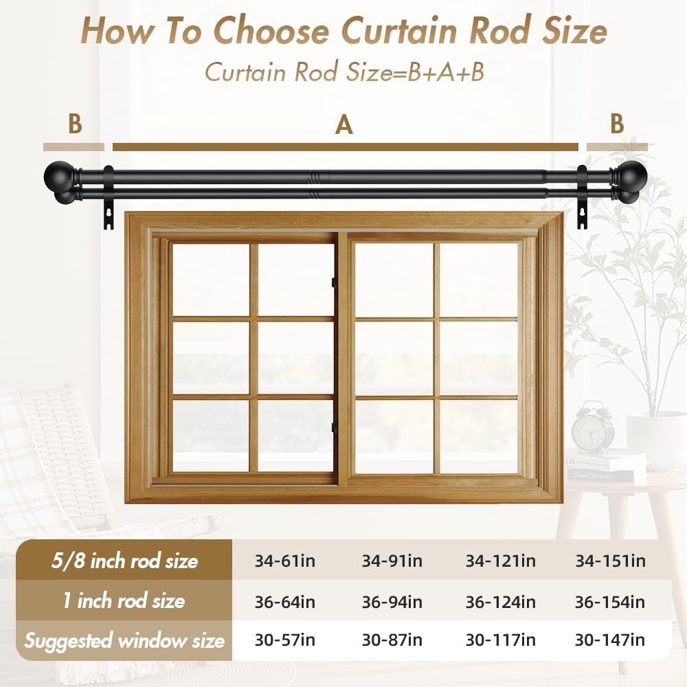 KIWDZFU LKI0820A062 Curtain-Rods - View #6