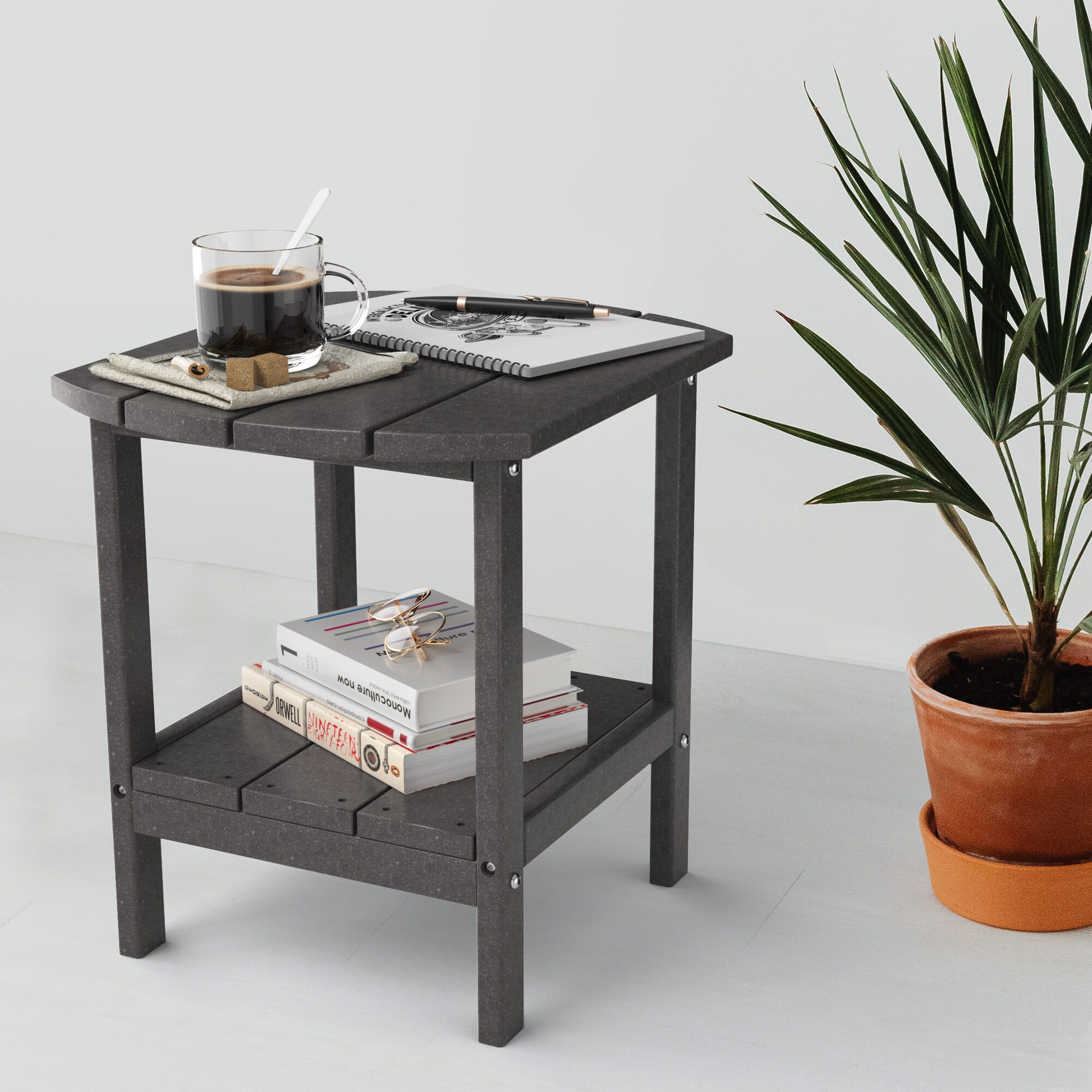 Poly furniture ST-HE02-GY Patio-Tables - View #6