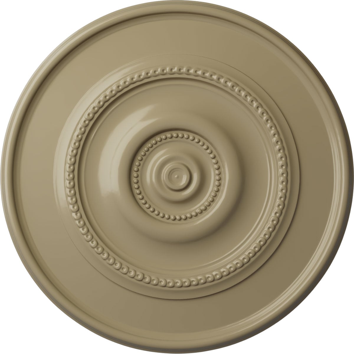 Ekena Millwork CM30DYGDF Dylar 30-in W x 30-in L Painted Gobi Desert Polyurethane Whole Ceiling Medallion
