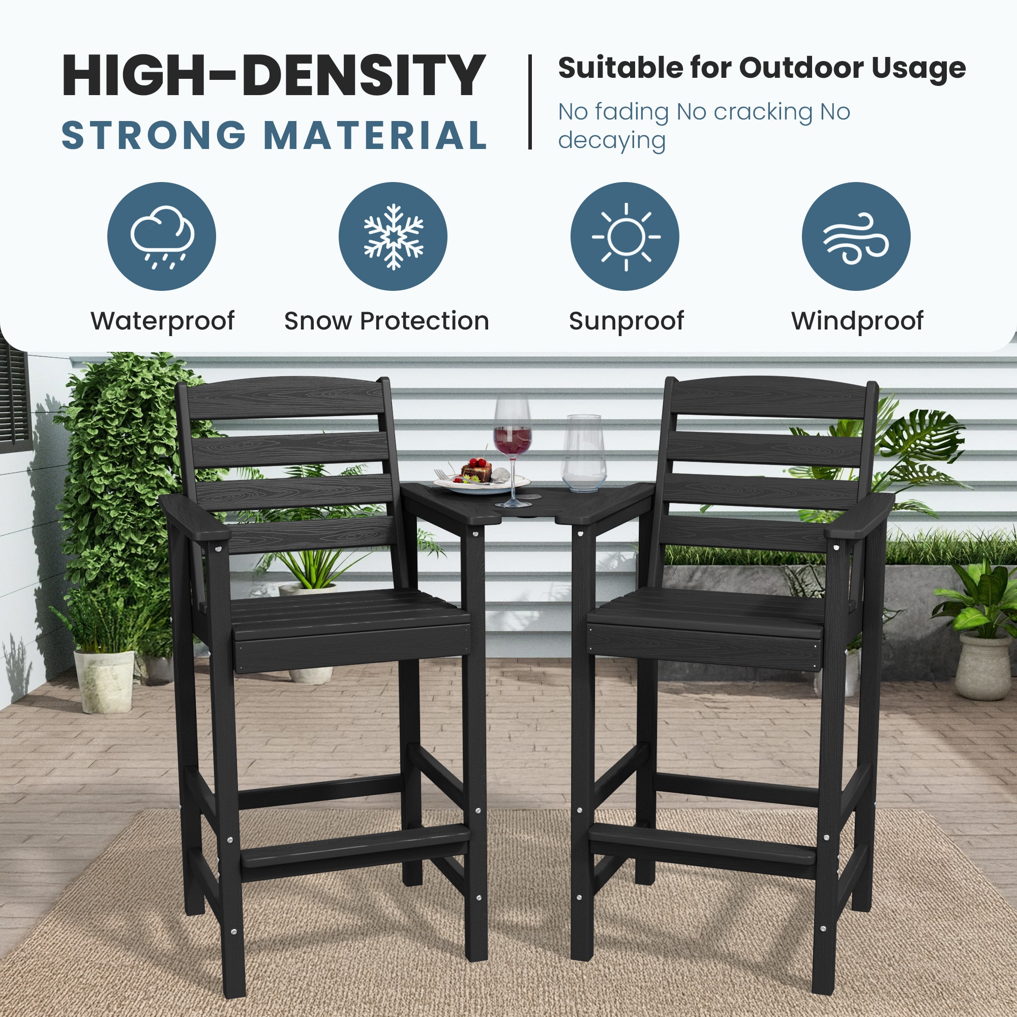 VOUA JYLTGBY-BK Patio-Chairs - View #2