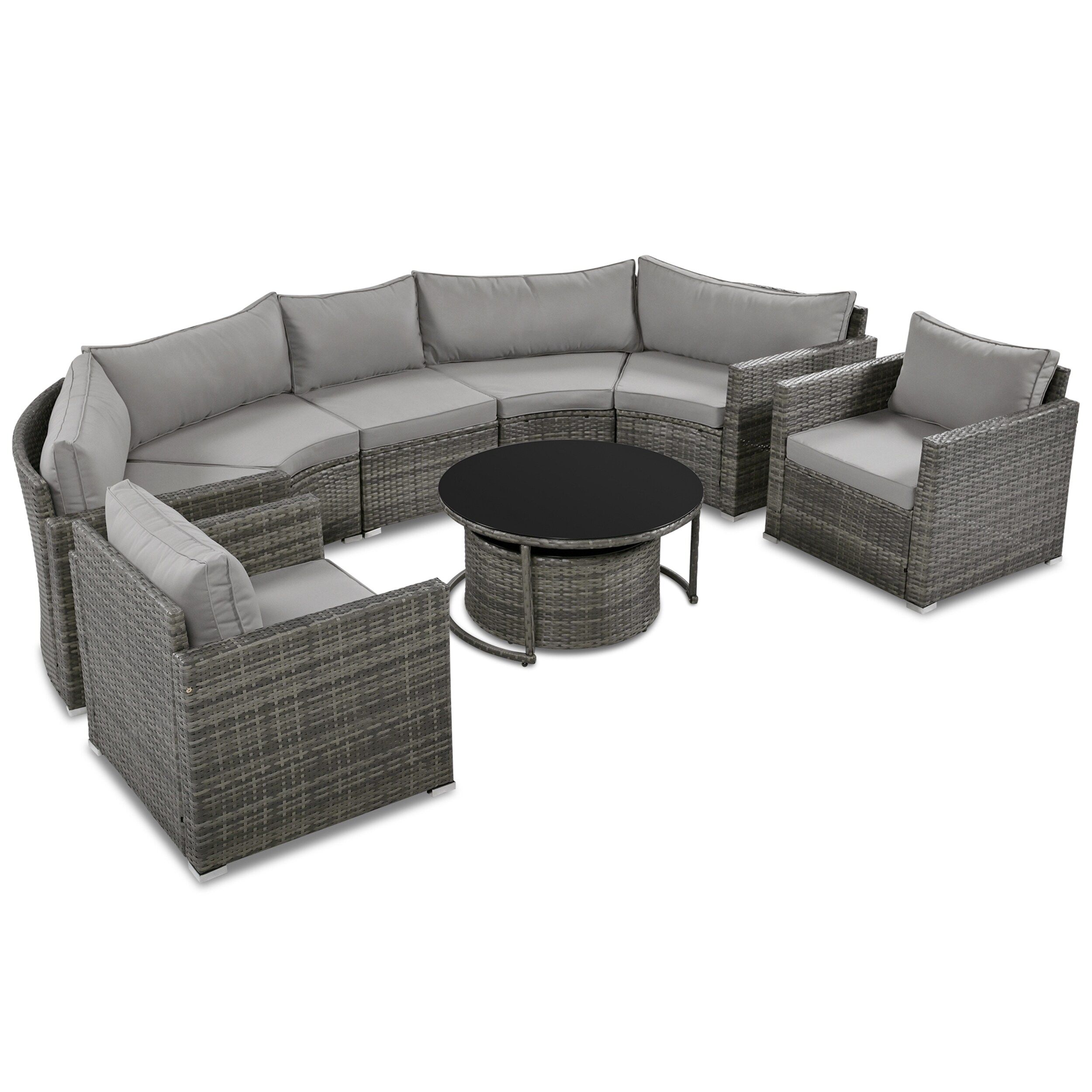 Clihome CNBL-04PWRD Patio-Conversation-Sets - View #12