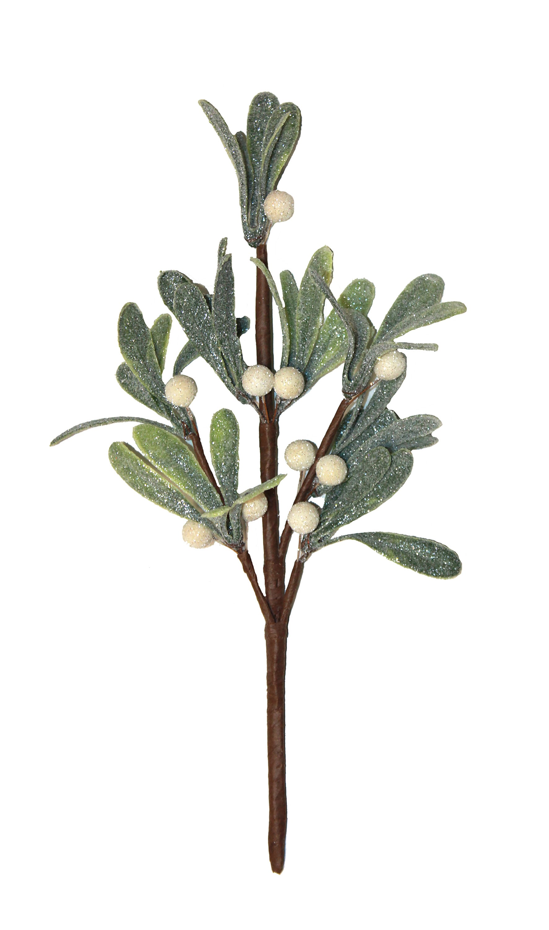 Worth Imports 15012 6 -Pack Multiple colors/finishes Berry Spray Christmas Tree Pick