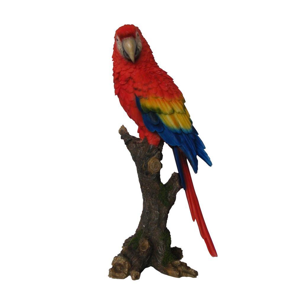 Hi-Line Gift 87814 15-Inches H x 5-Inches W Red Animal Garden Statue