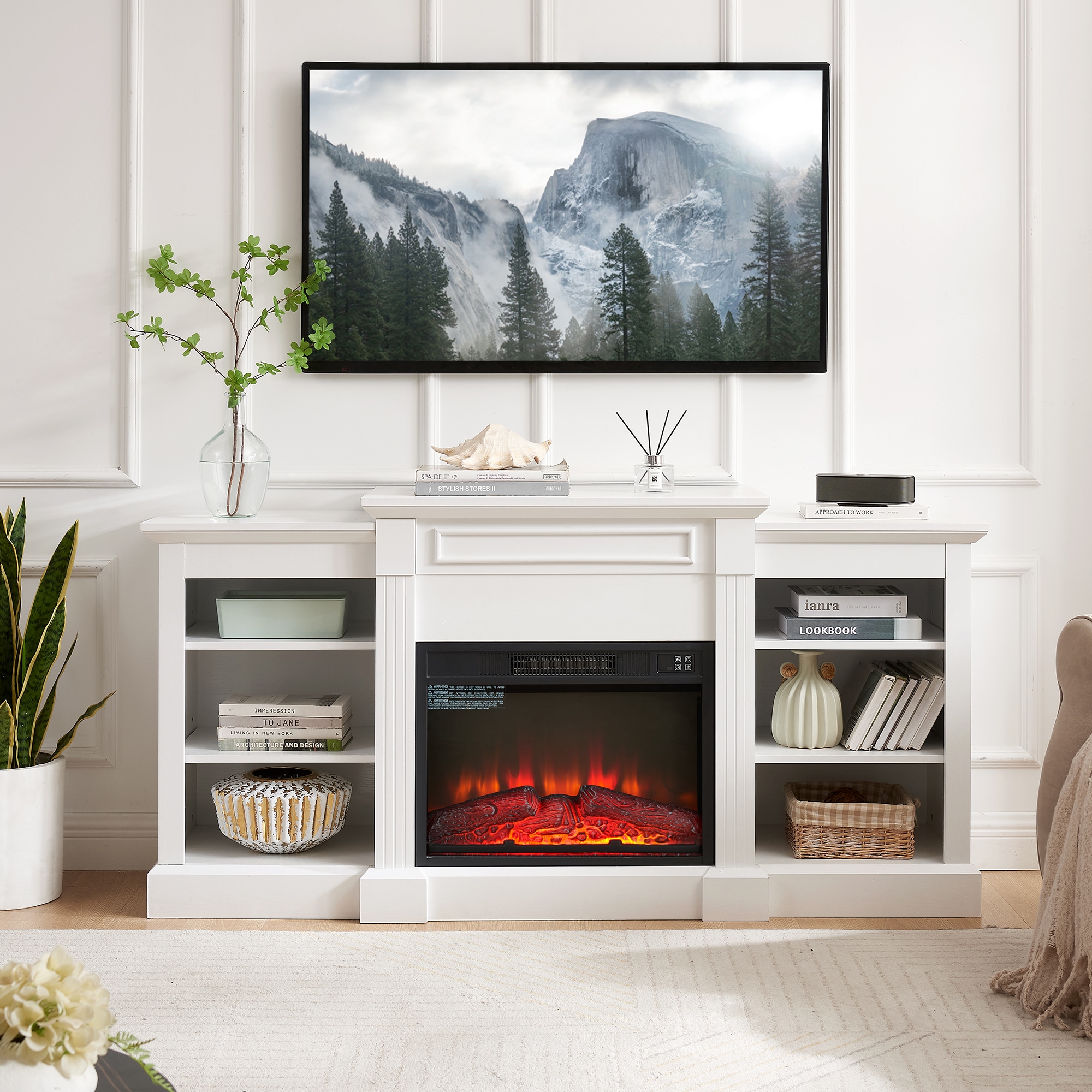 SINOFURN SYA170016WD Electric-Fireplaces - View #4