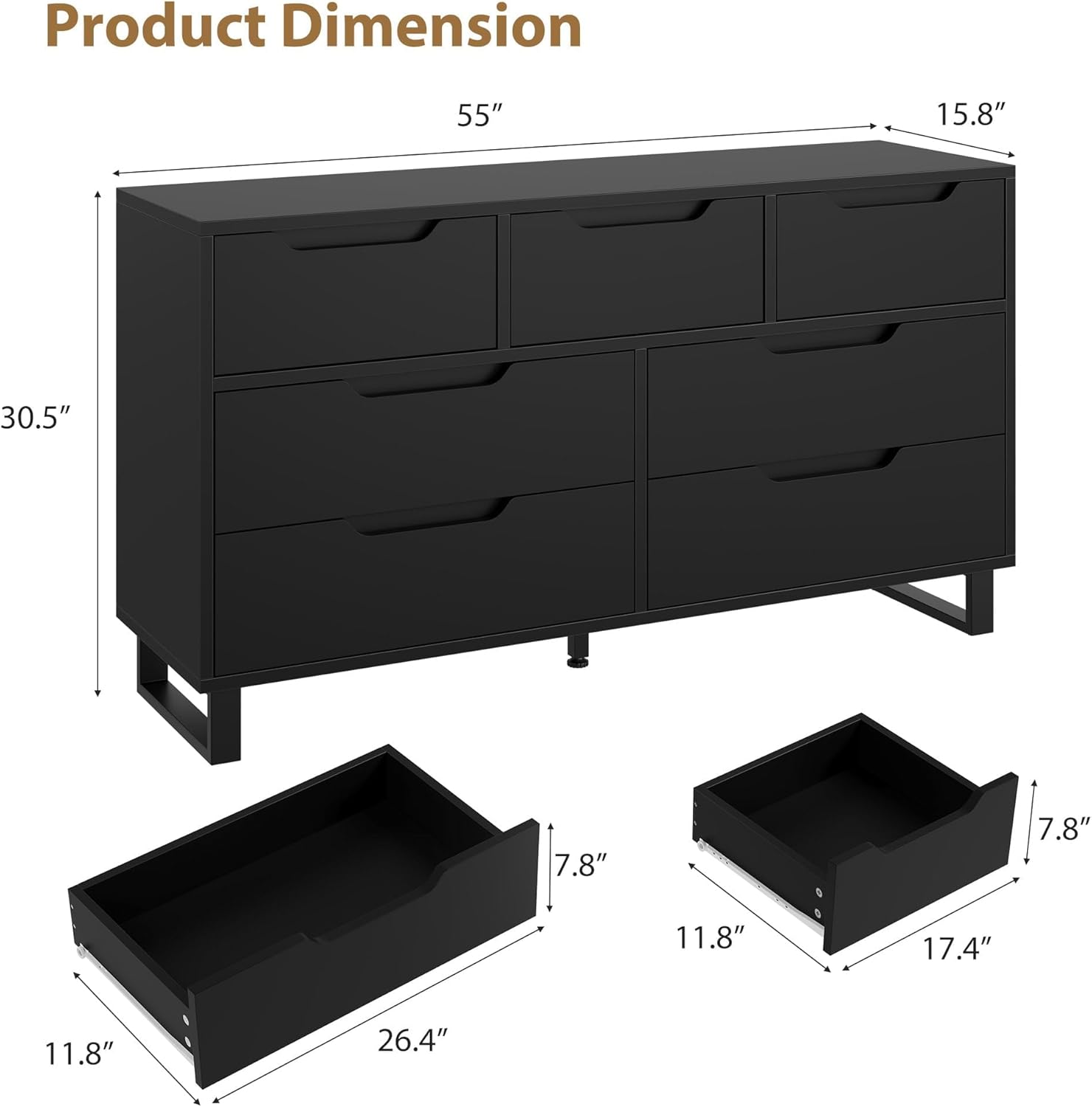 Garvee XSN-PHK-33XKDC8V dressers - View #2