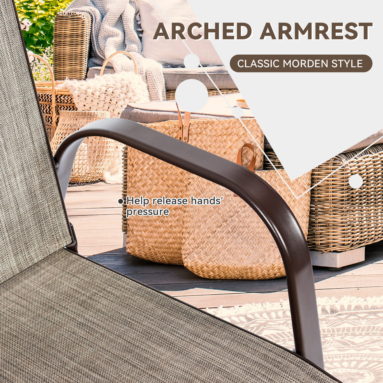 Clihome CL-GR-2-63630 Patio-Chairs - View #6