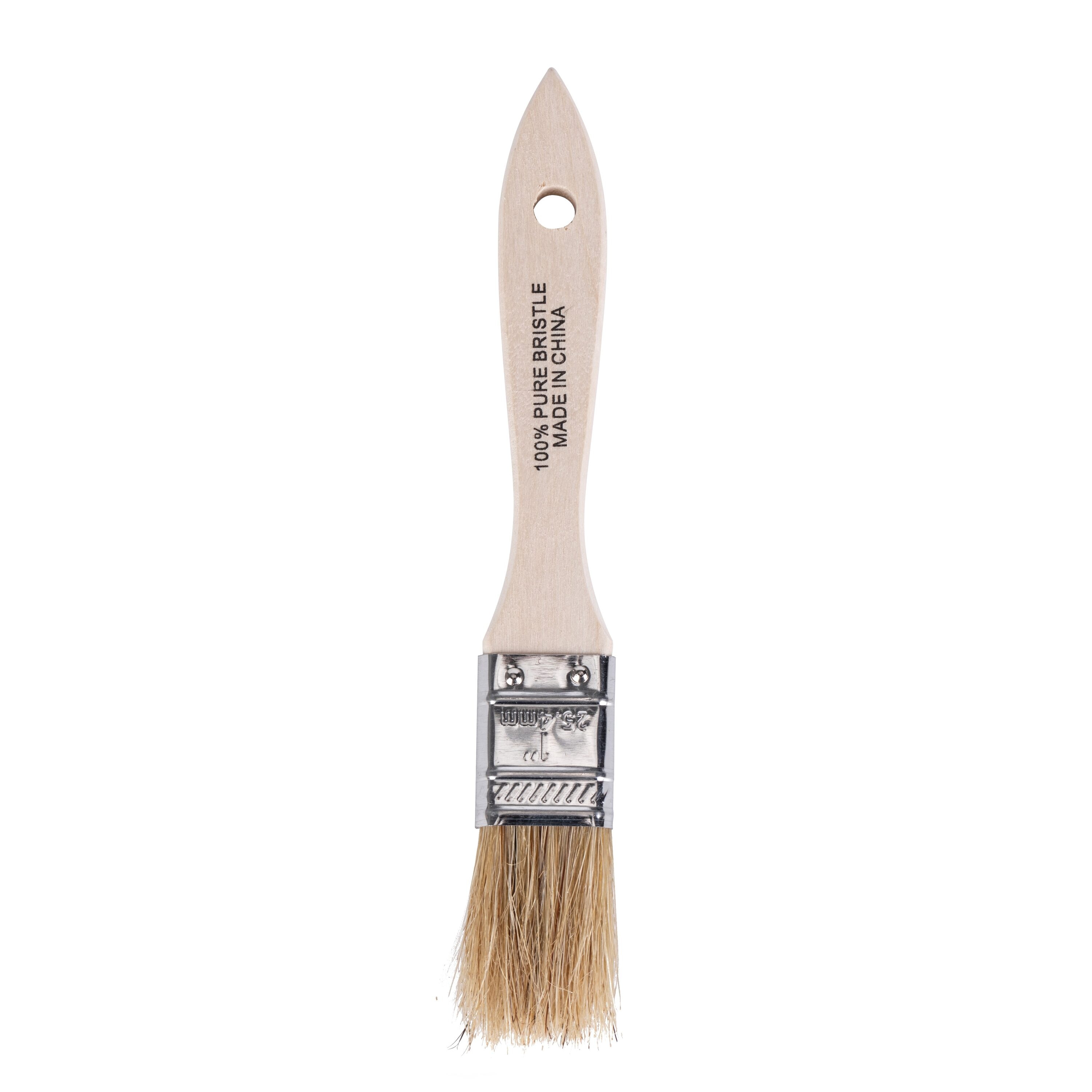 Project Source 1-in Natural Bristle Flat Paint Brush (Chip Brush) in the  Paint Brushes department at